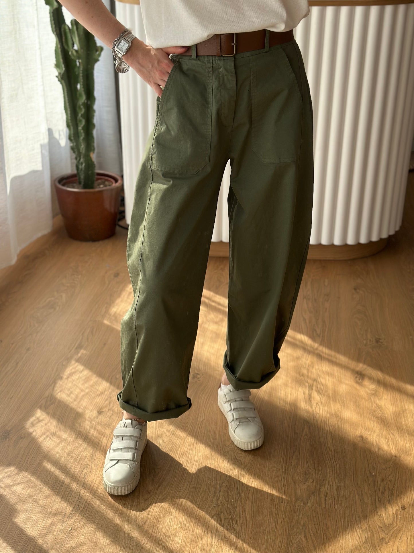 pantalon kaki