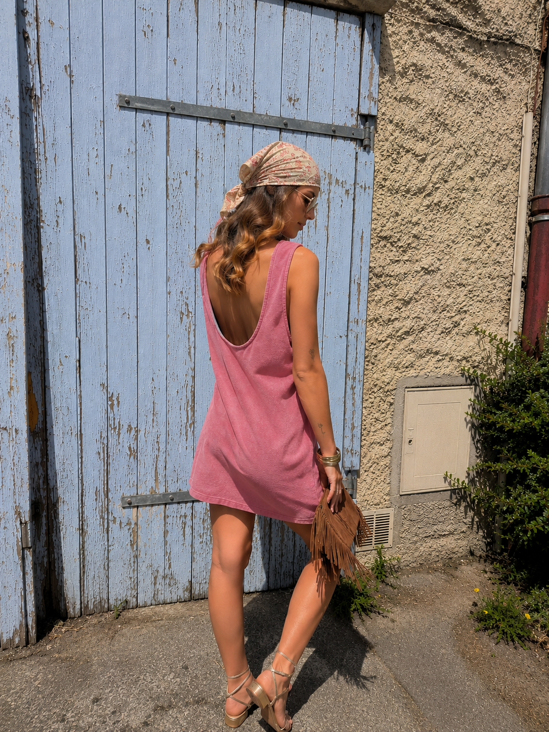 robe rose