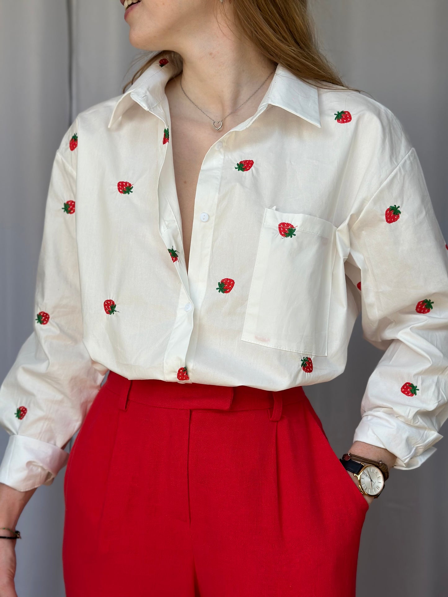 chemise FRAISE