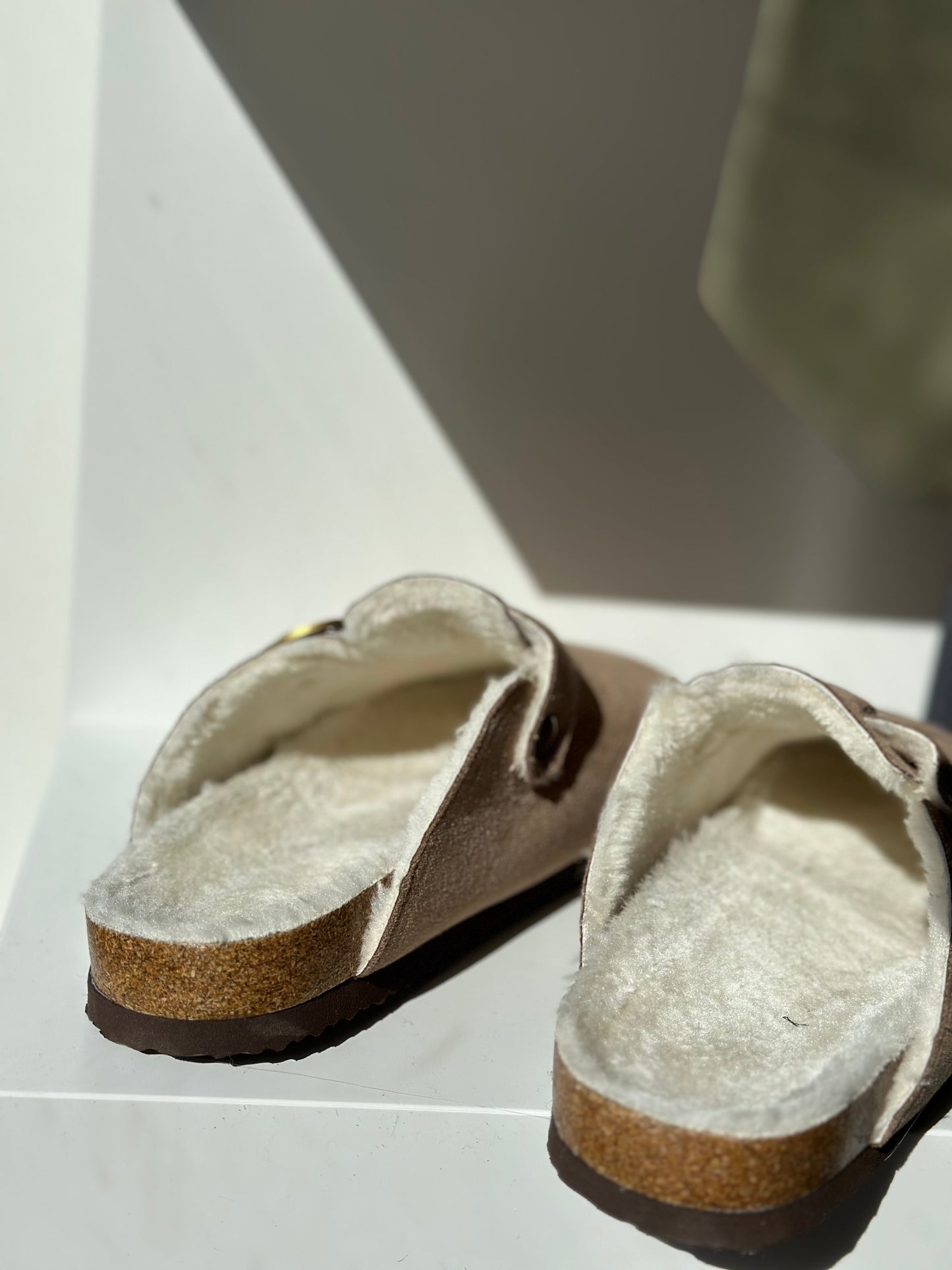 mules fourrées