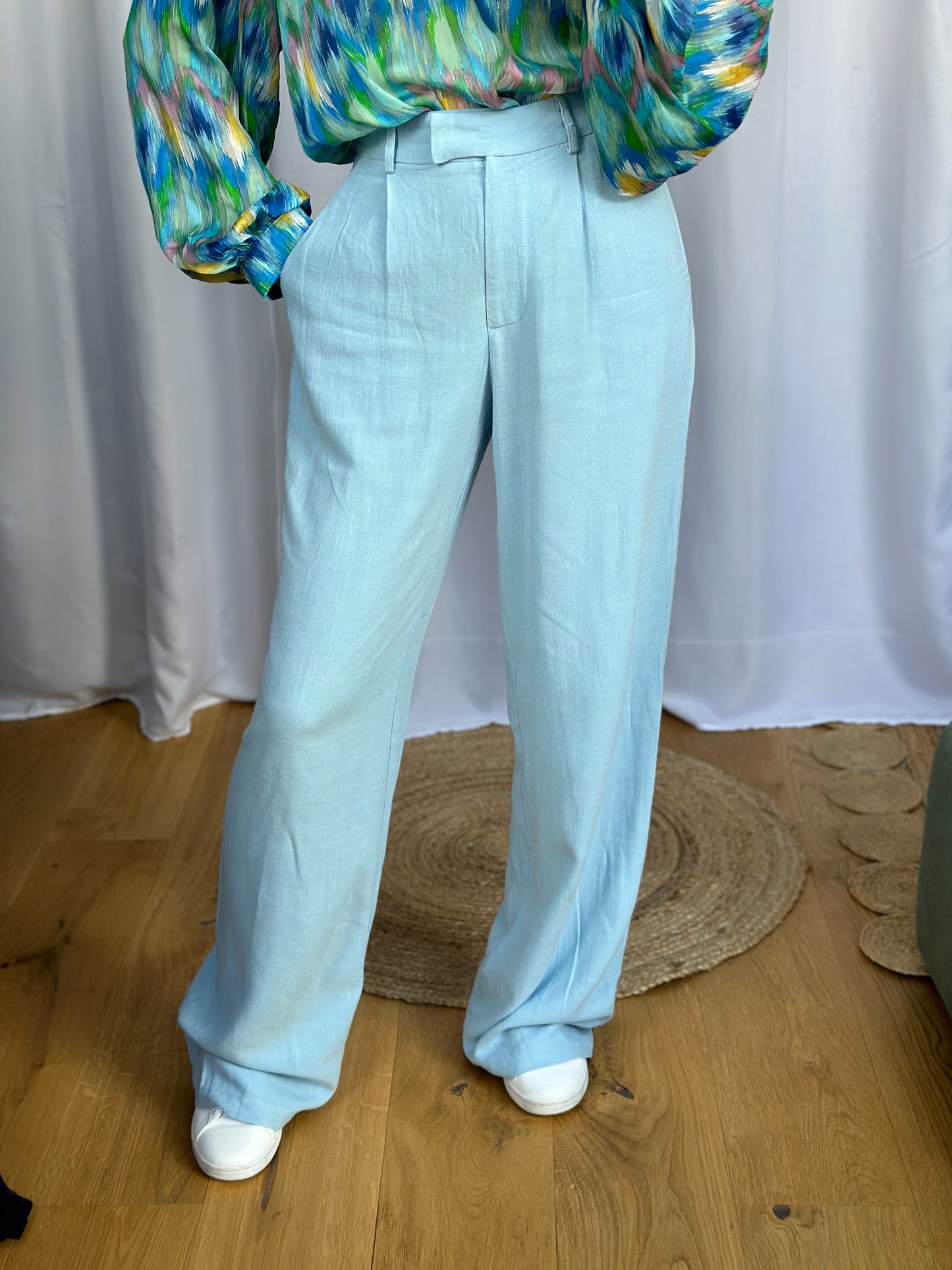 Pantalon LISE ciel