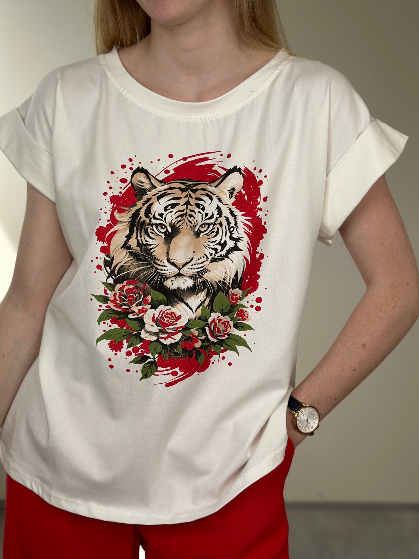 T-shirt tigre