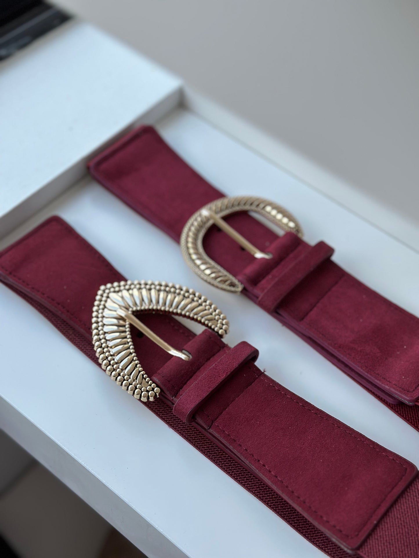 ceinture bordeau