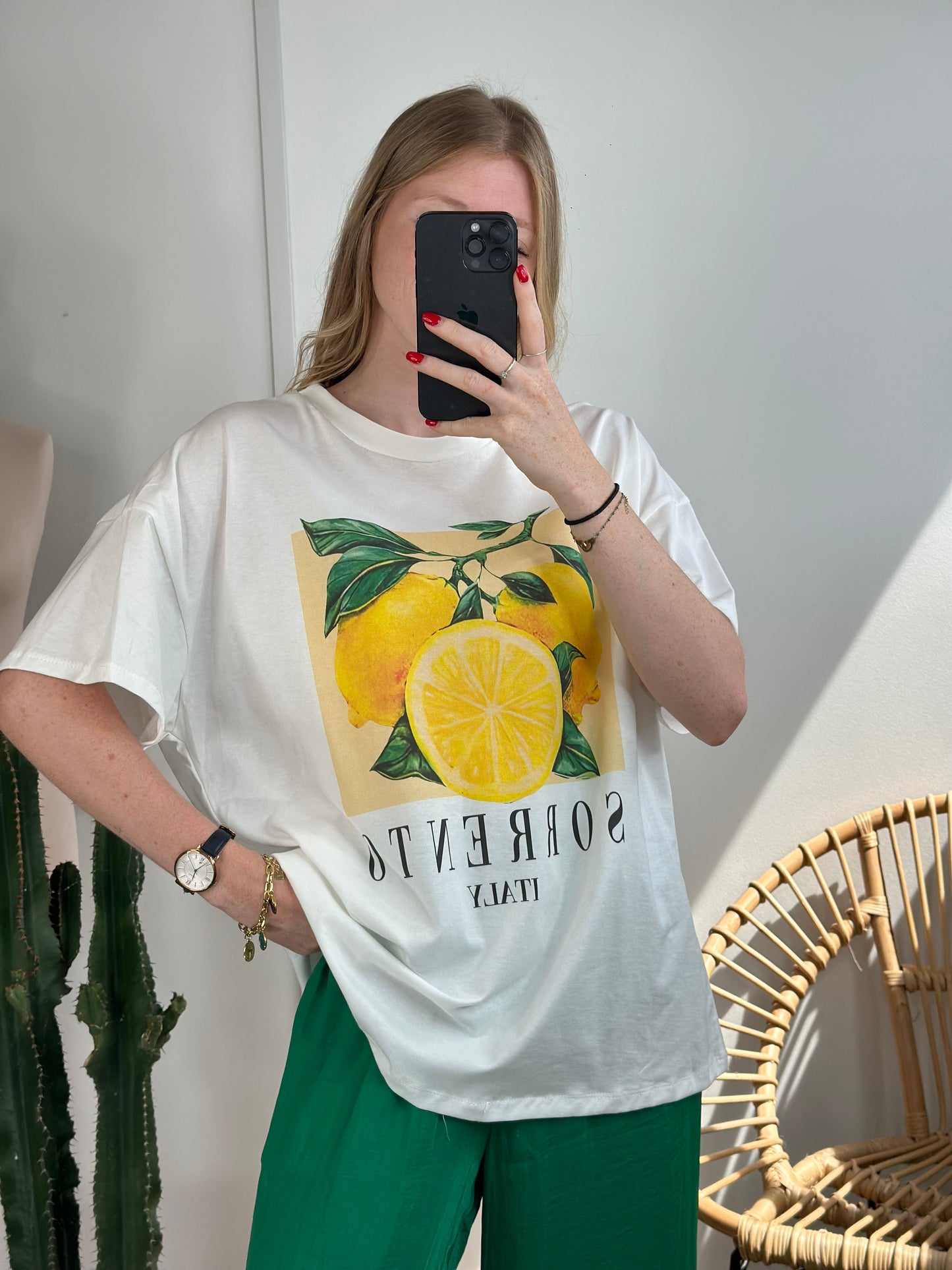t-shirt CITRON