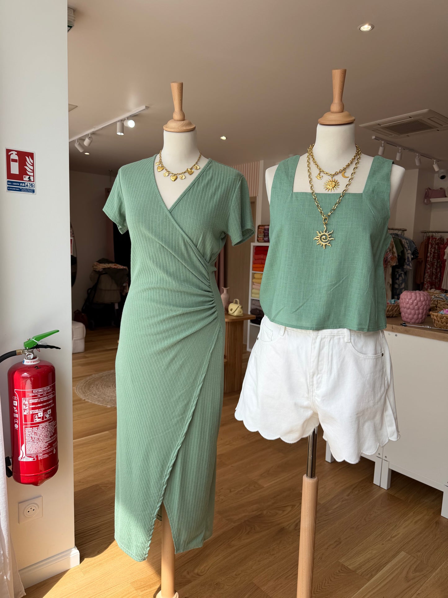 robe verte