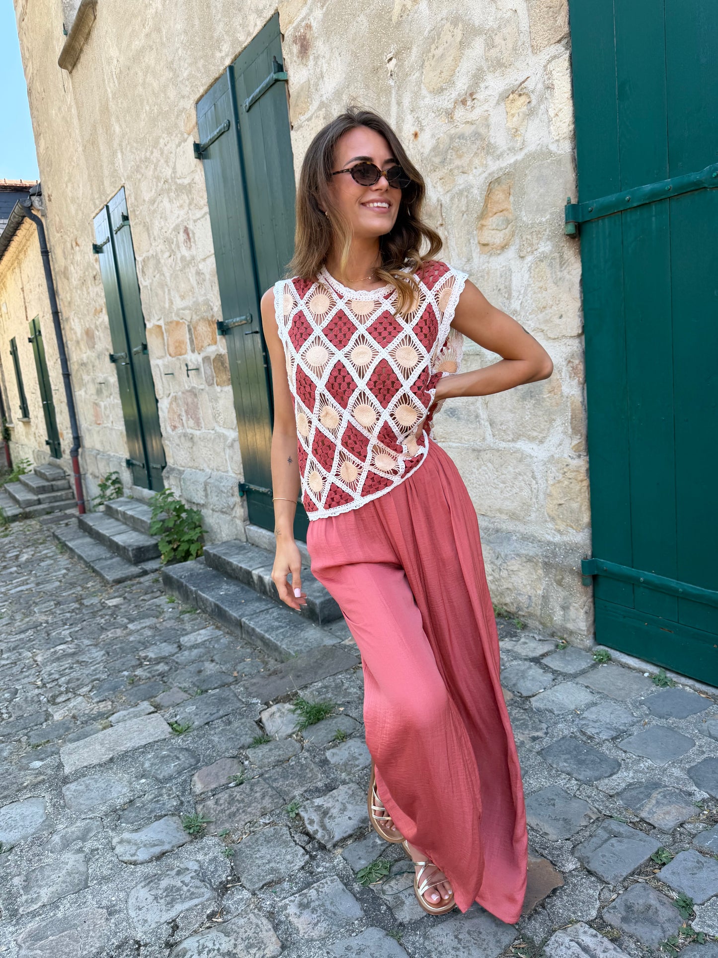 pantalon fluide