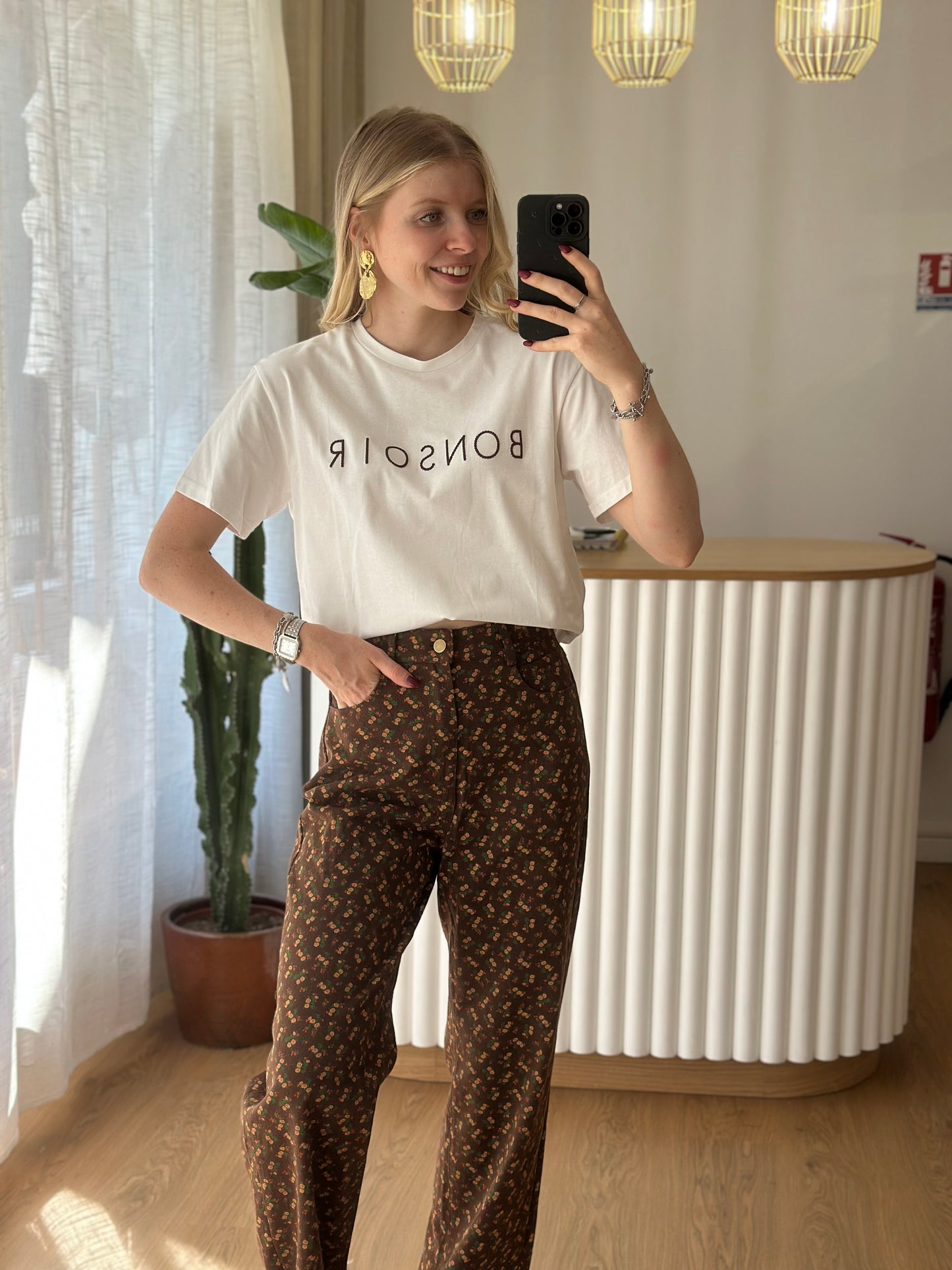 t-shirt BONSOIR