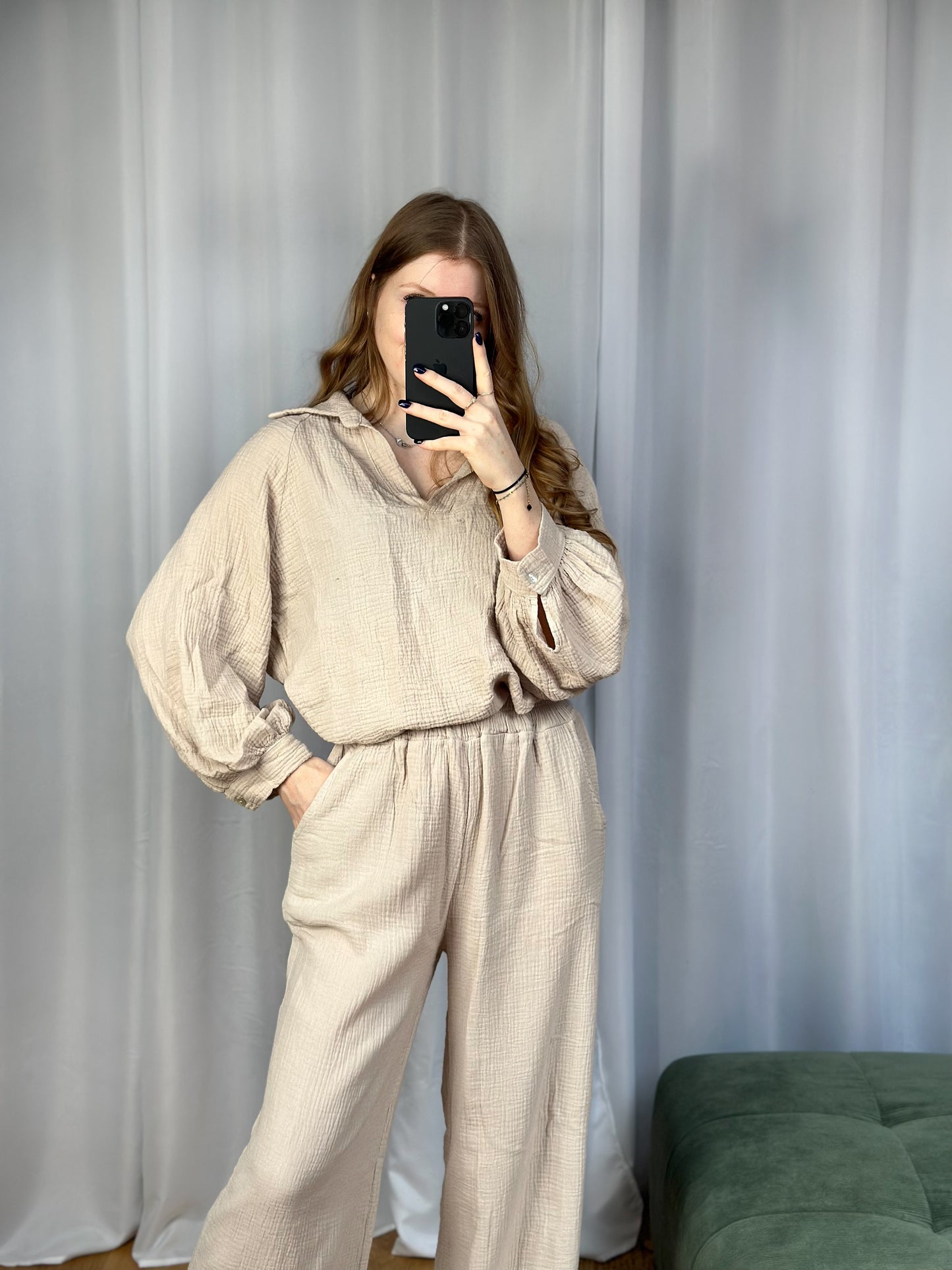 Ensemble beige