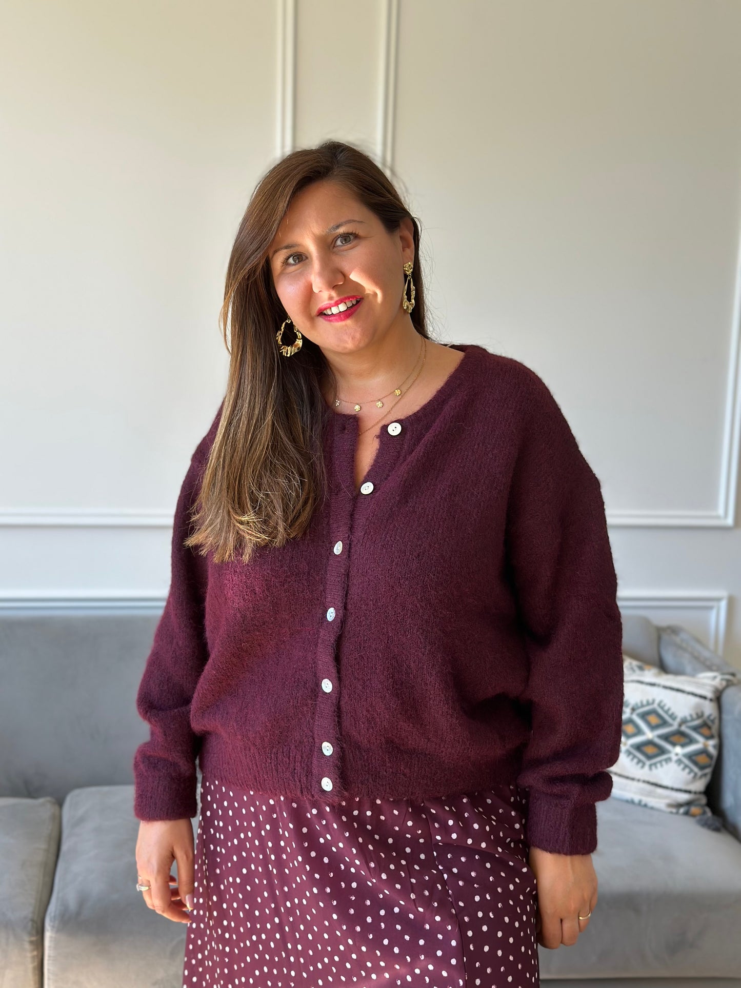pull LIO bordeau