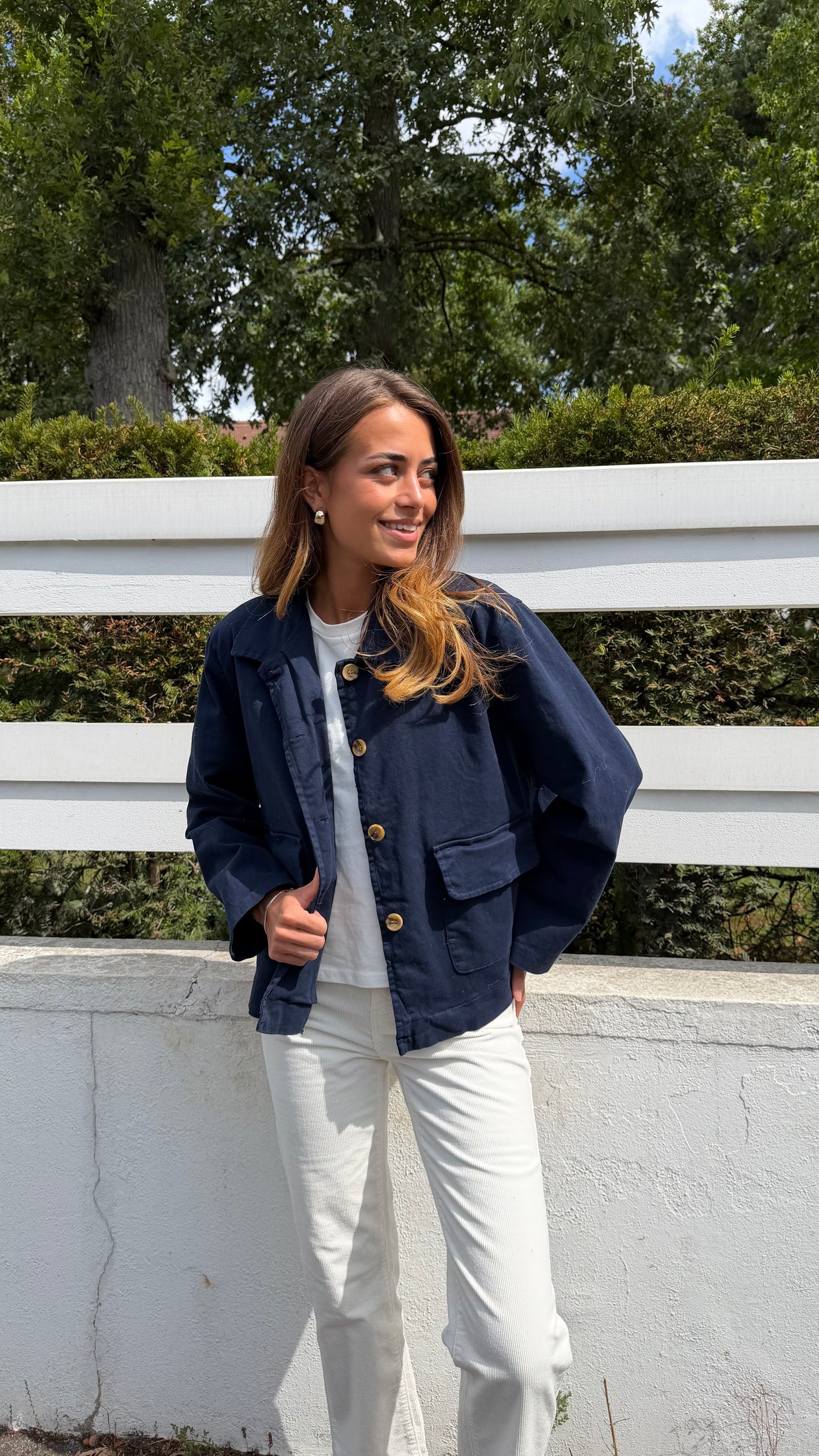 Veste bleu marine