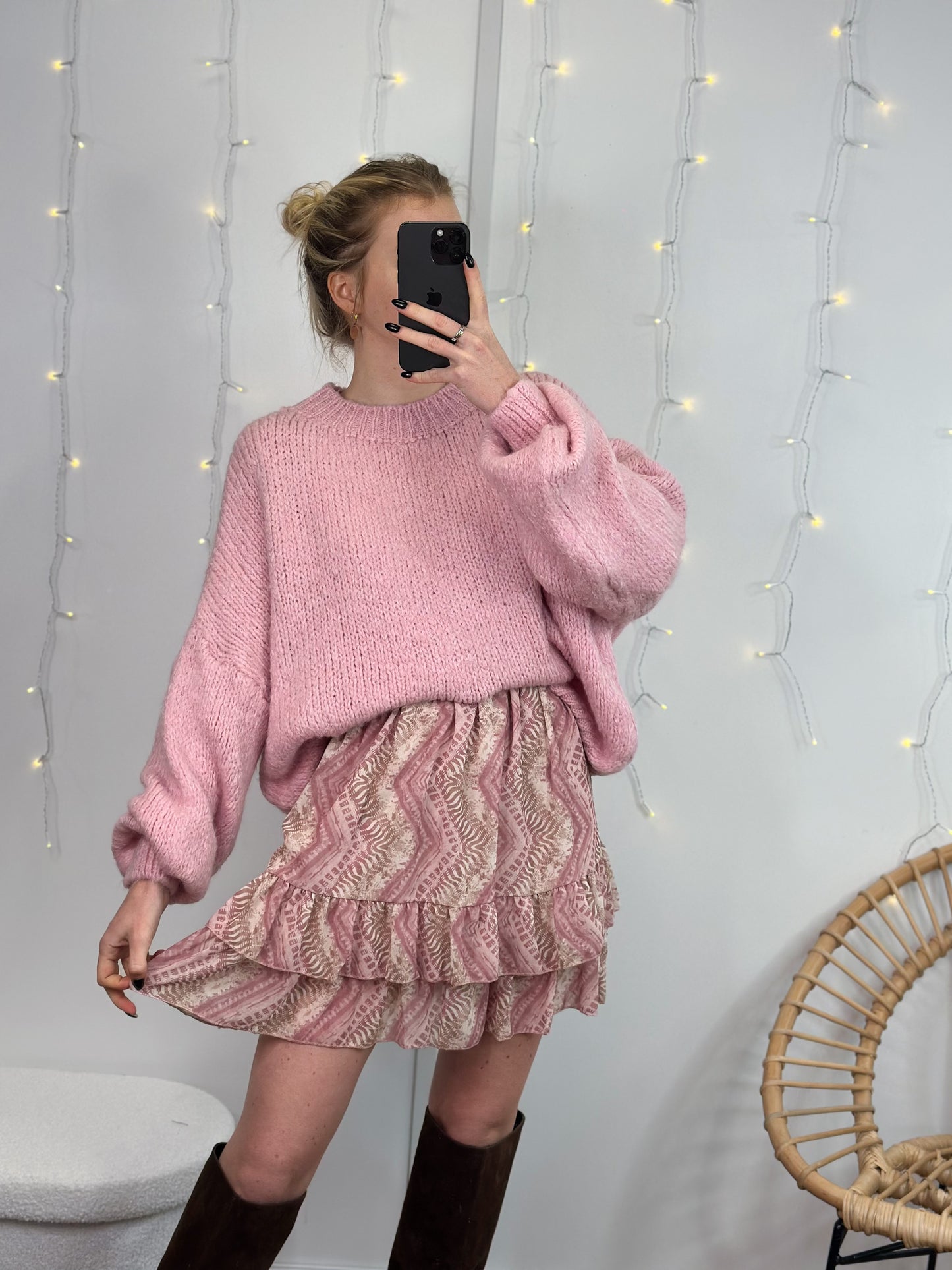 pull ALICE rose pâle