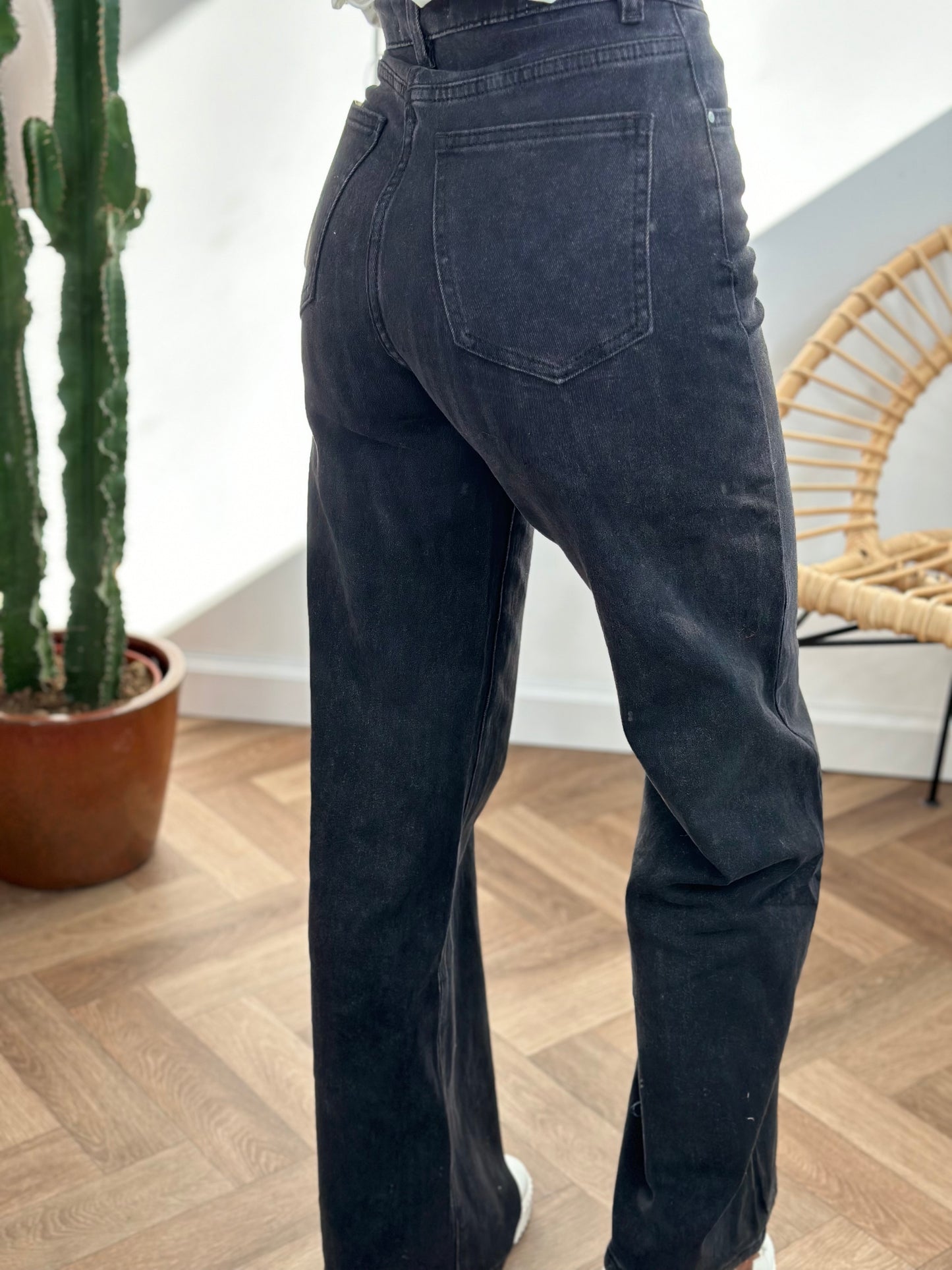 jean WIDE gris