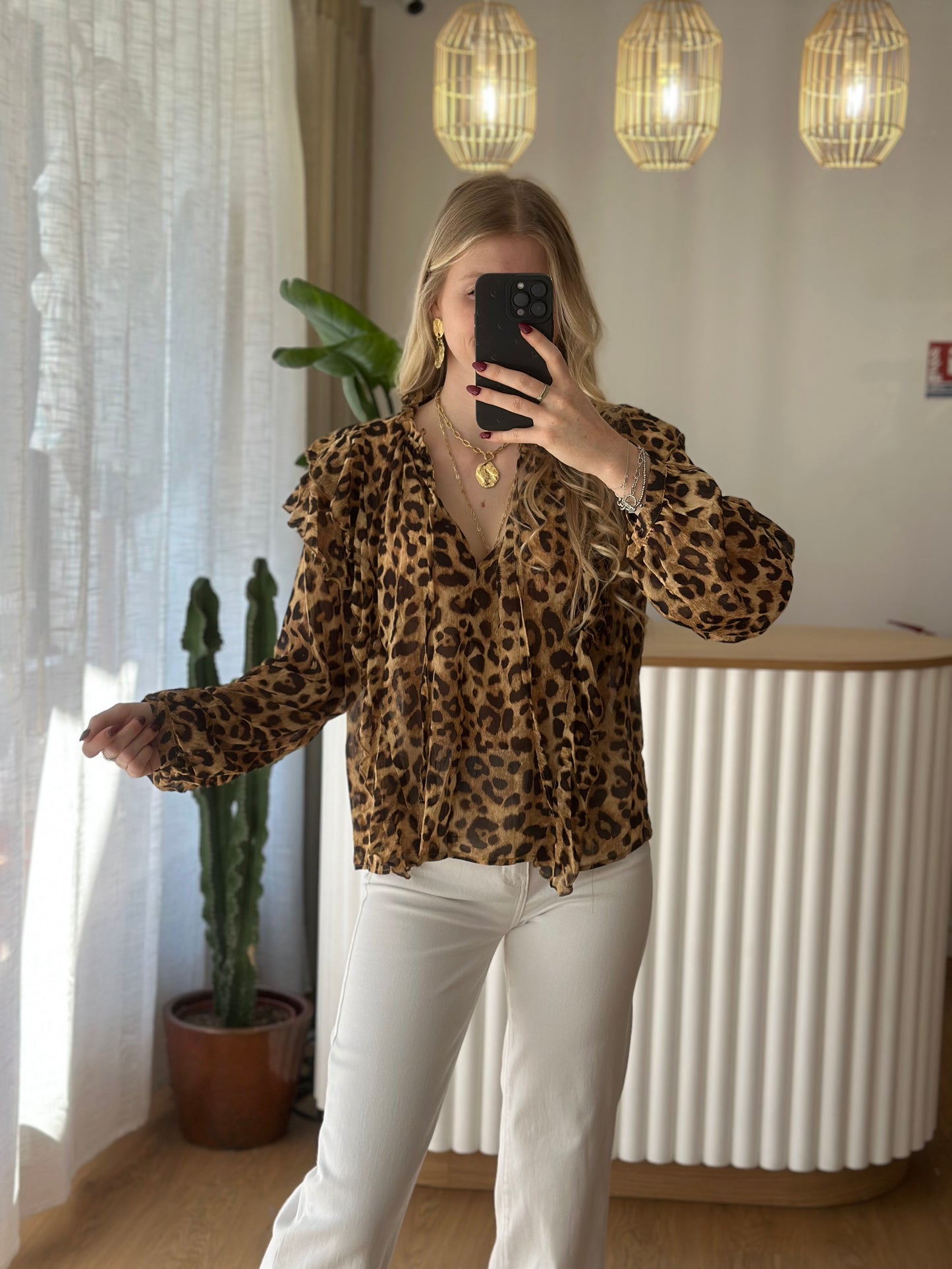 blouse léo