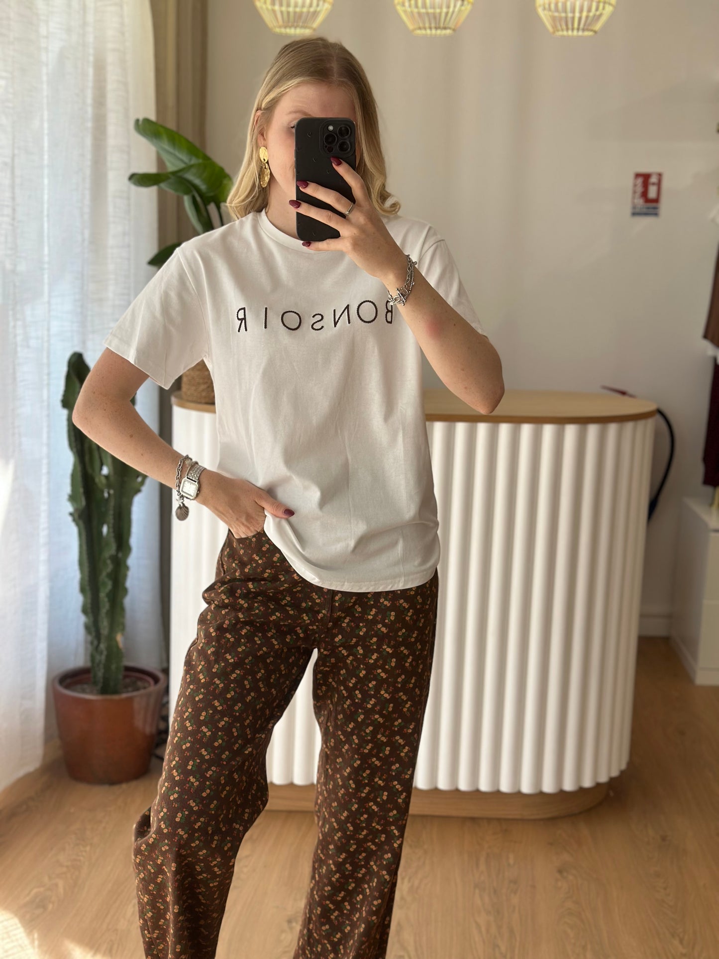 t-shirt BONSOIR