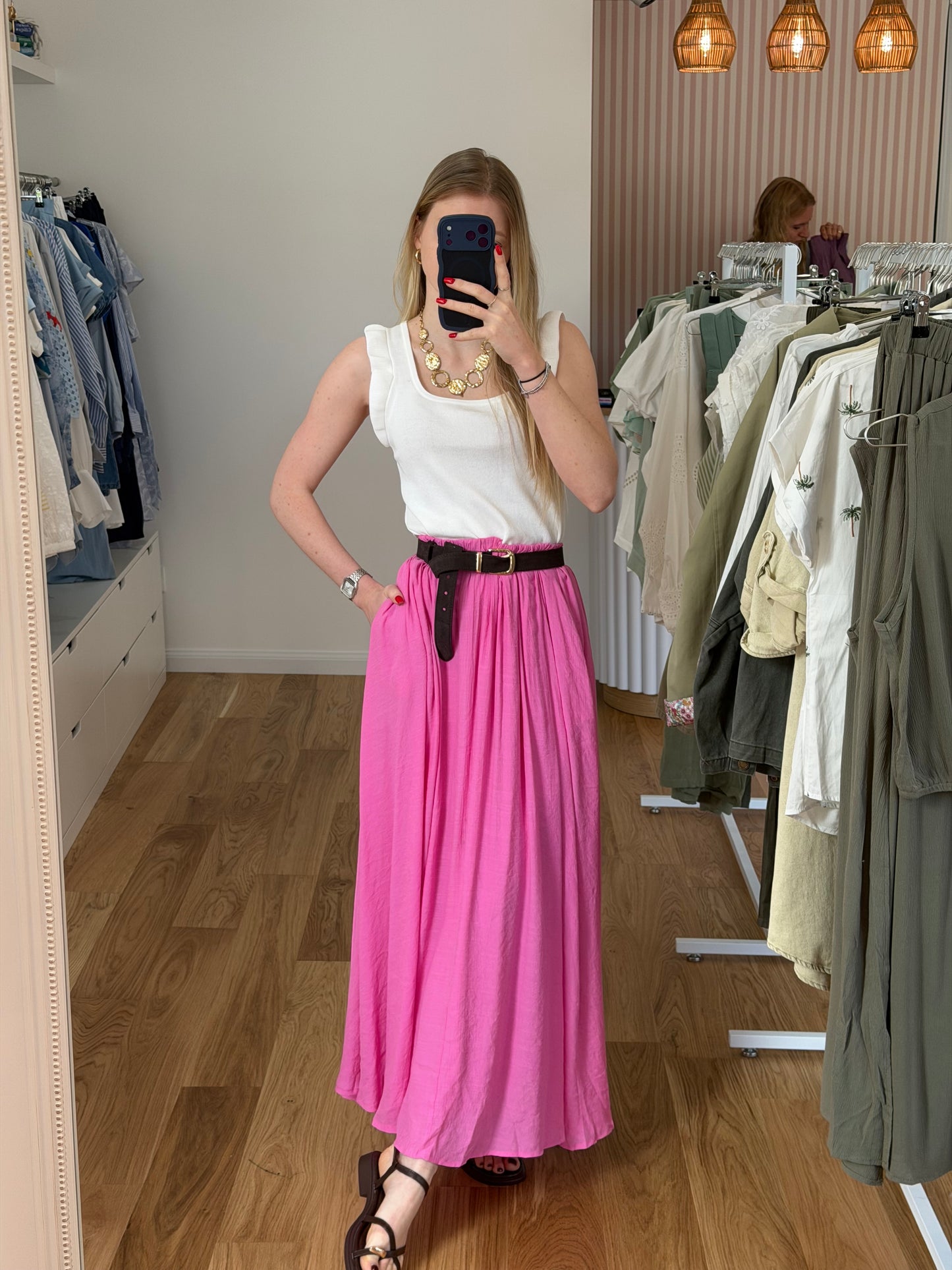 jupe rose