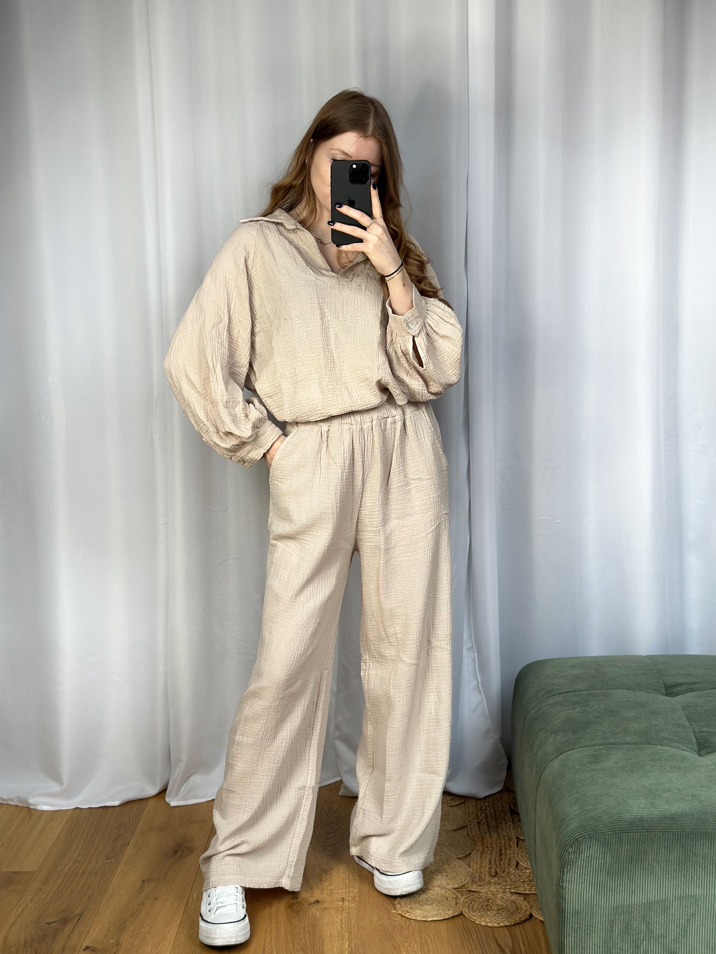 Ensemble beige