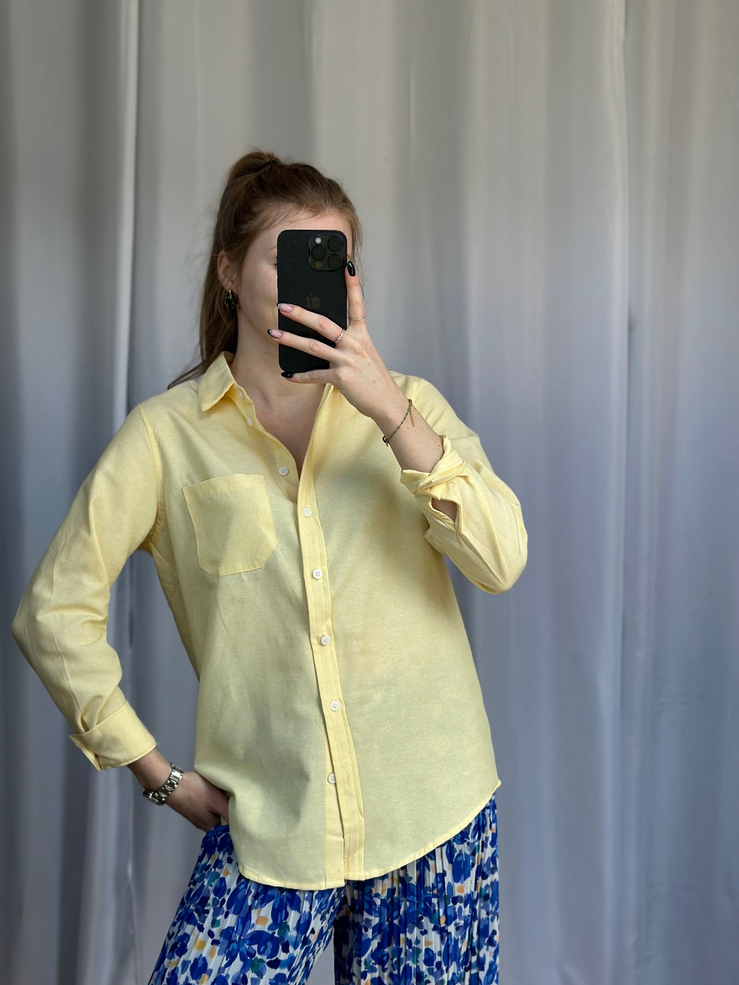 Chemise JAUNE