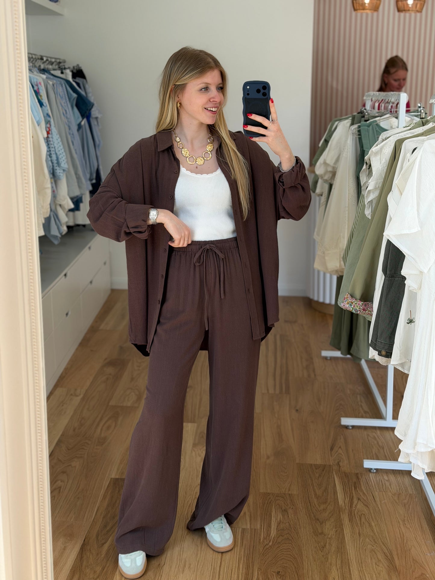 pantalon marron