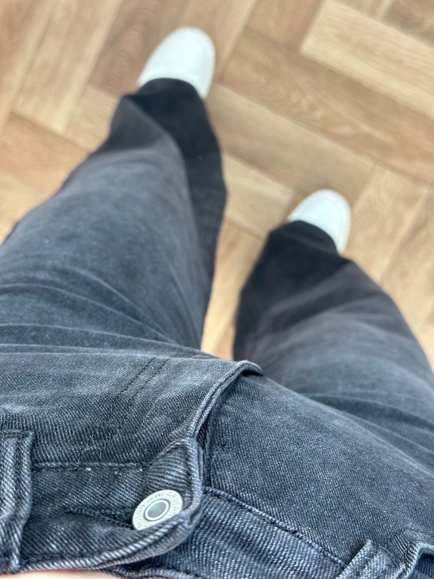 jean WIDE gris