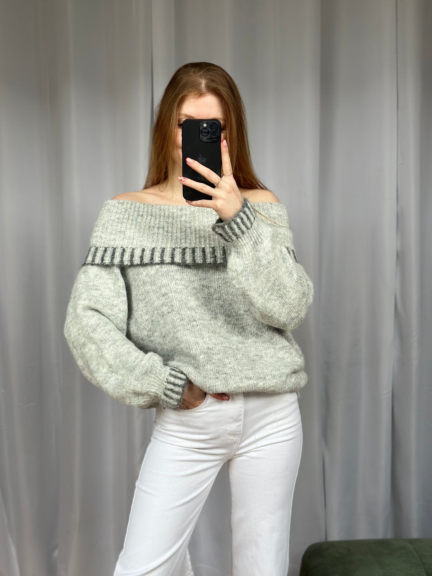 pull AMBRE gris