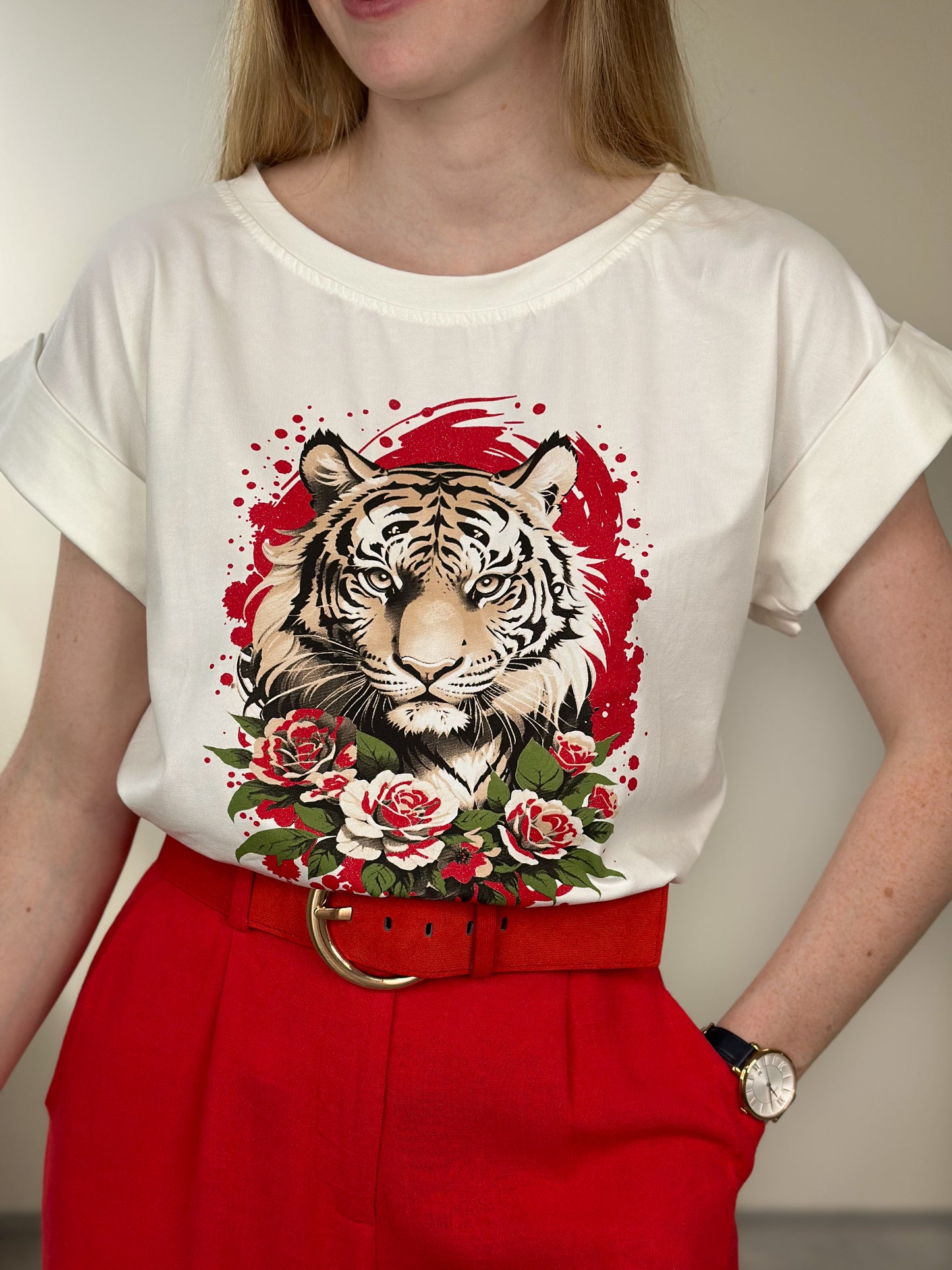 T-shirt tigre