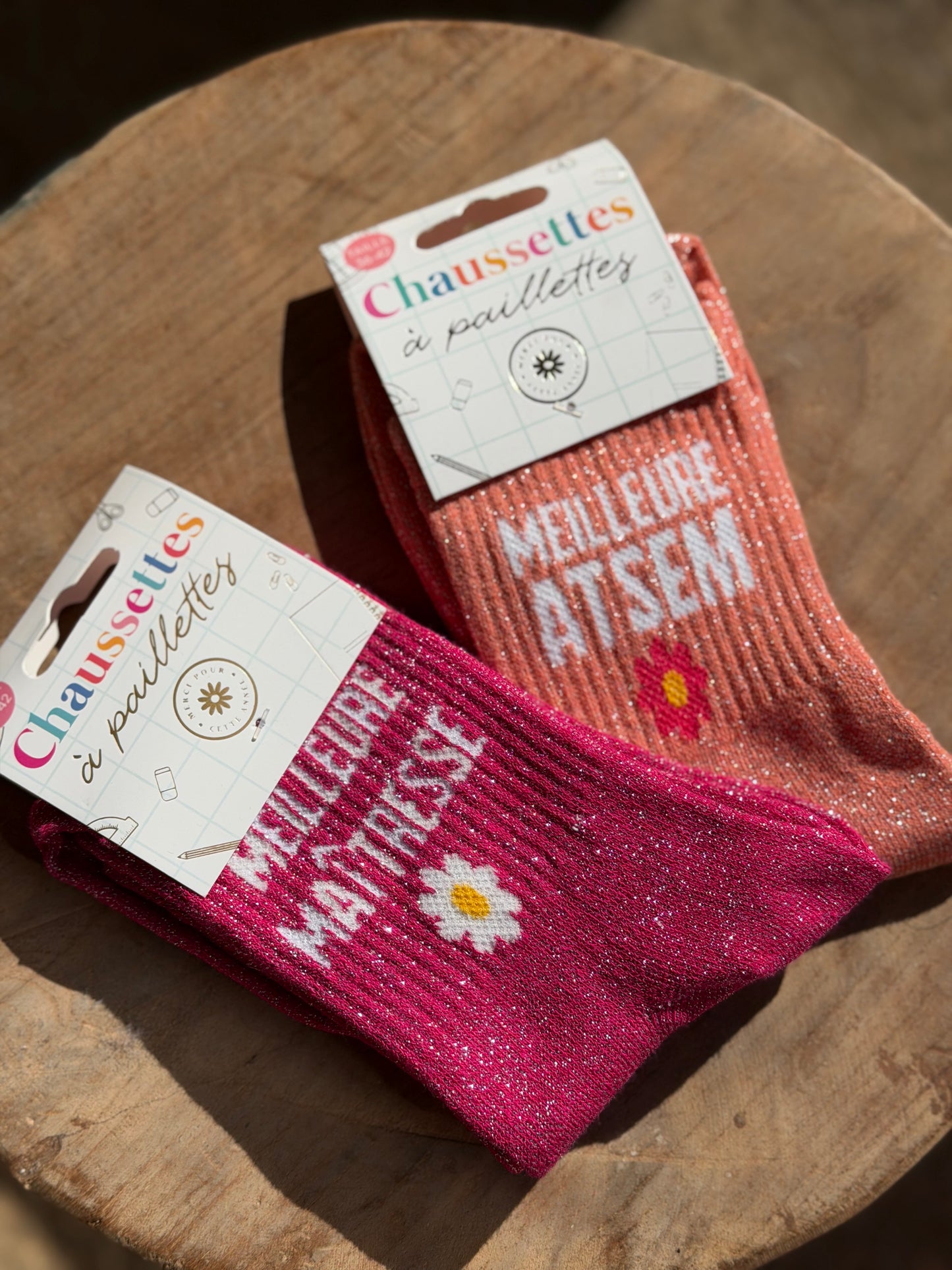 2 paires de chaussettes