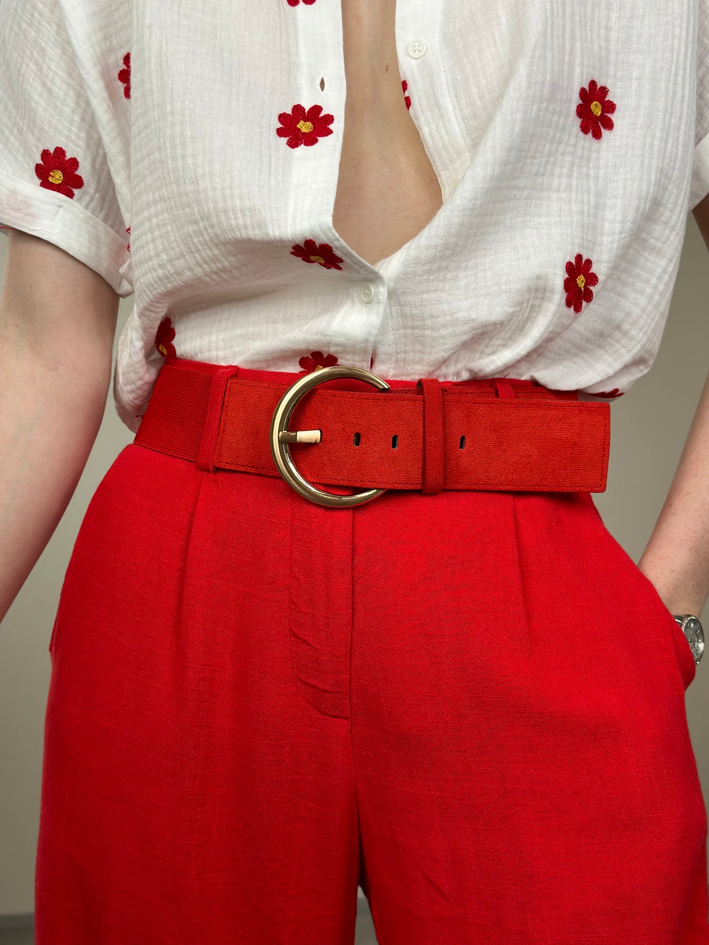 ceinture rouge