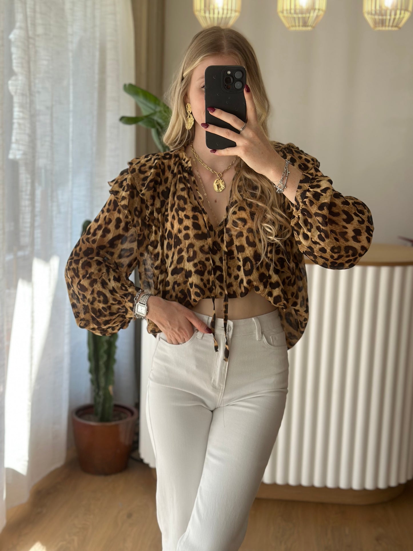 blouse léo