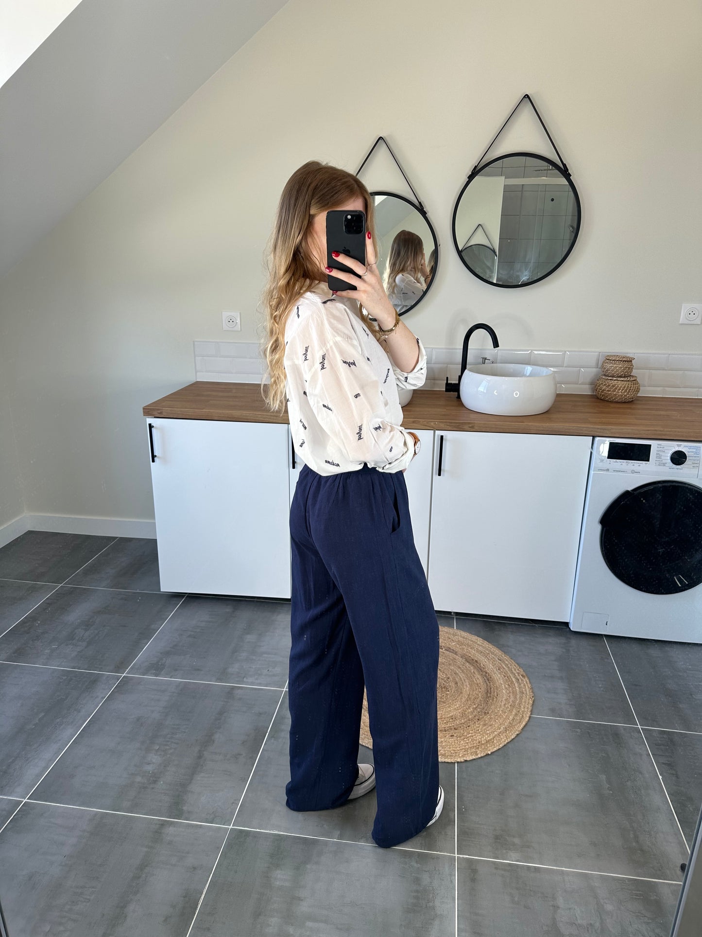 Pantalon LISE bleu