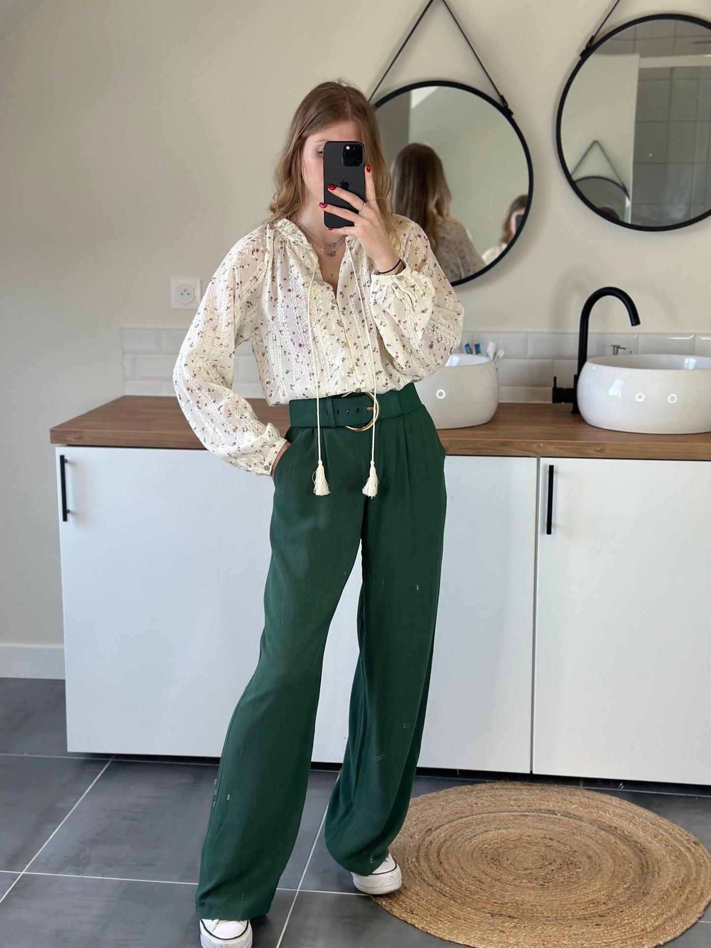 Pantalon LISE vert