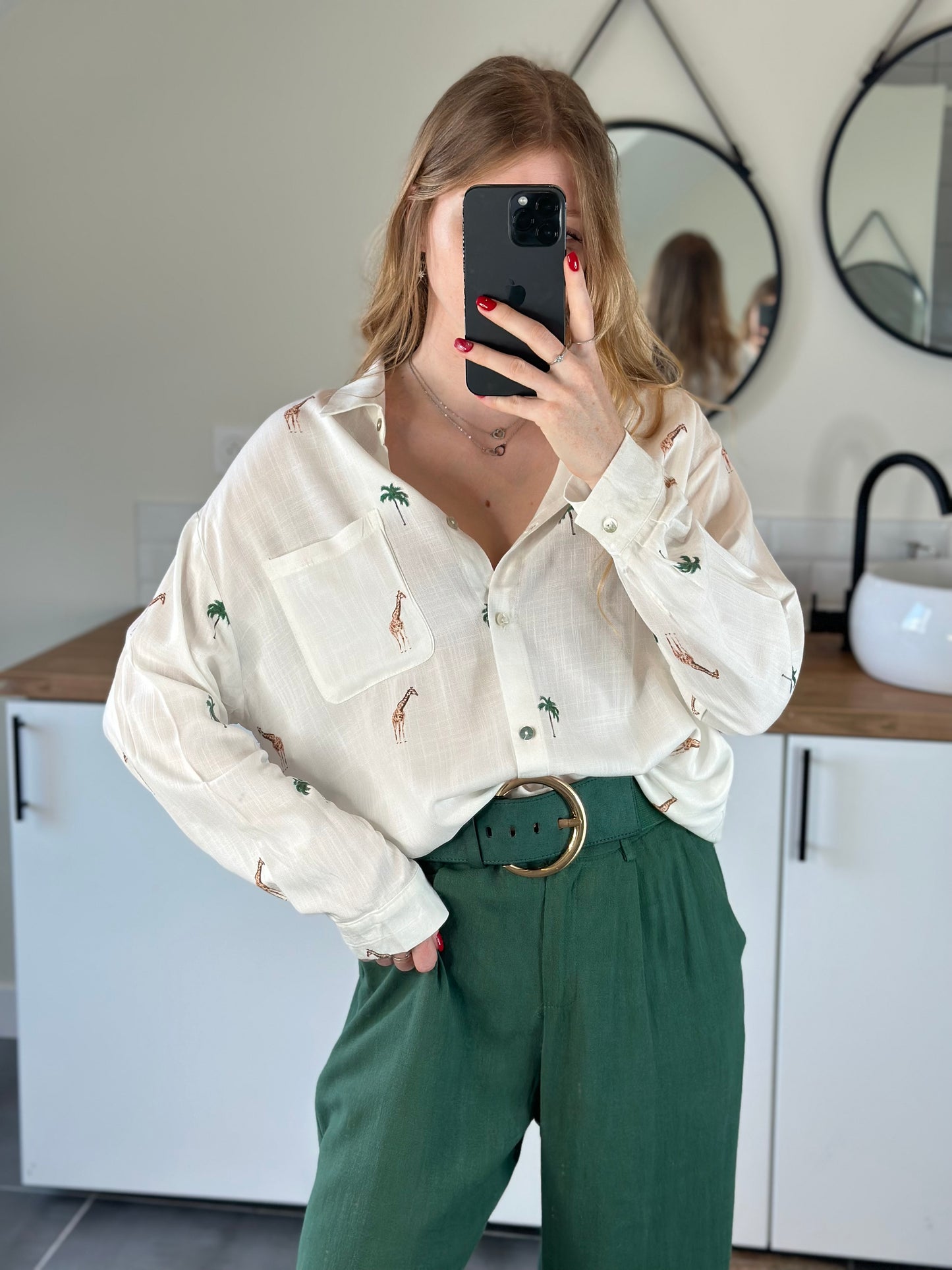 Pantalon LISE vert