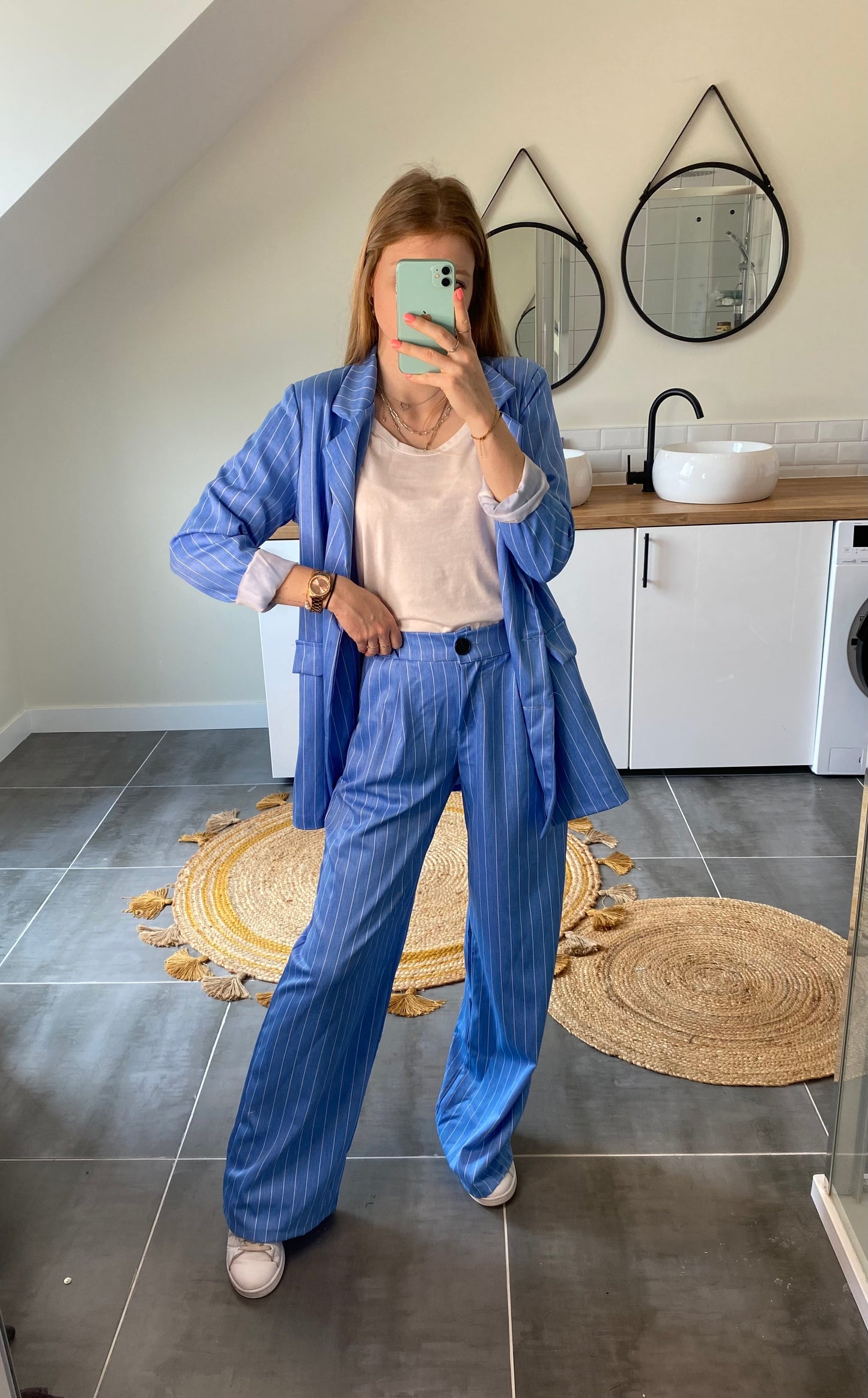 Ensemble BLAZER bleu