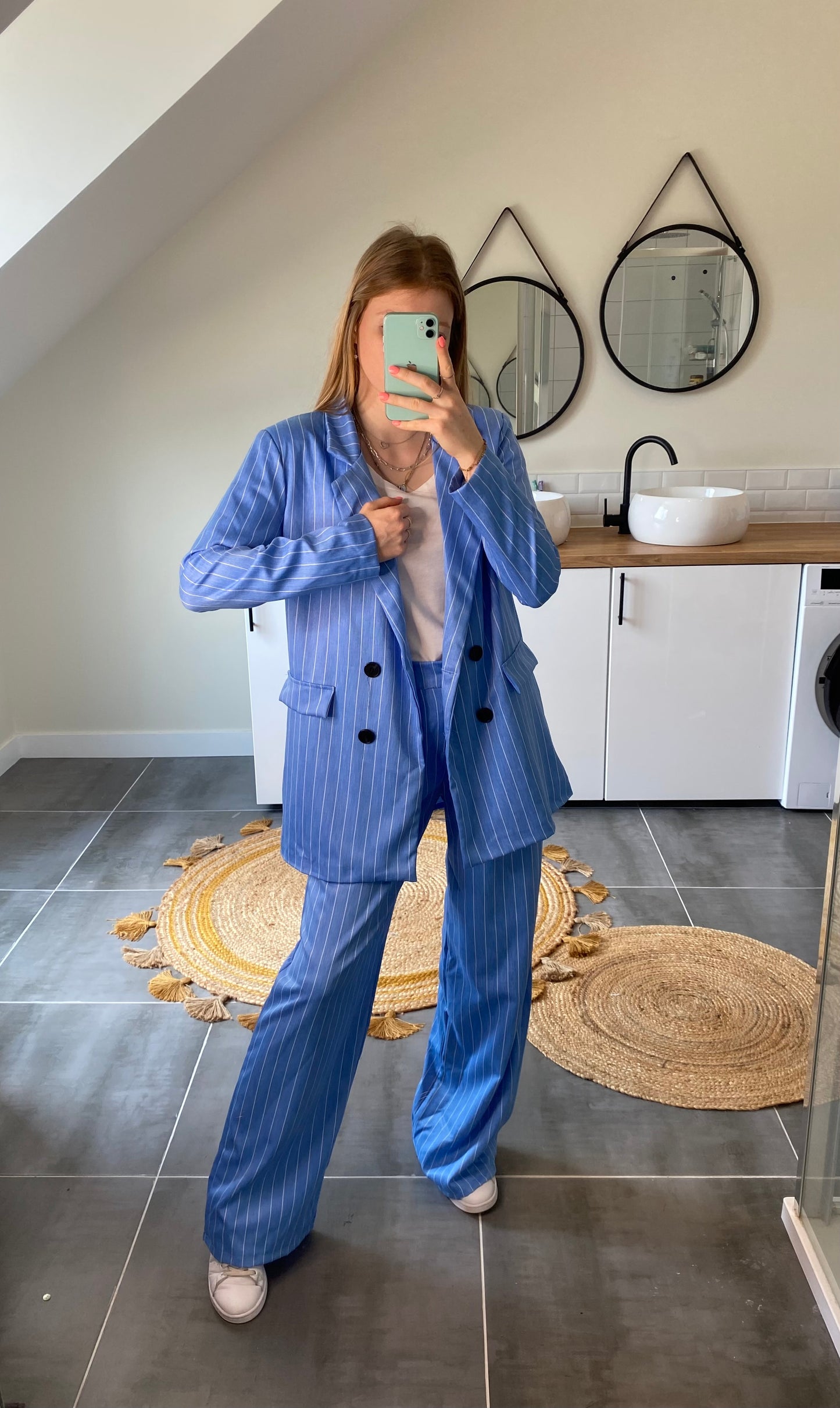 Ensemble BLAZER bleu