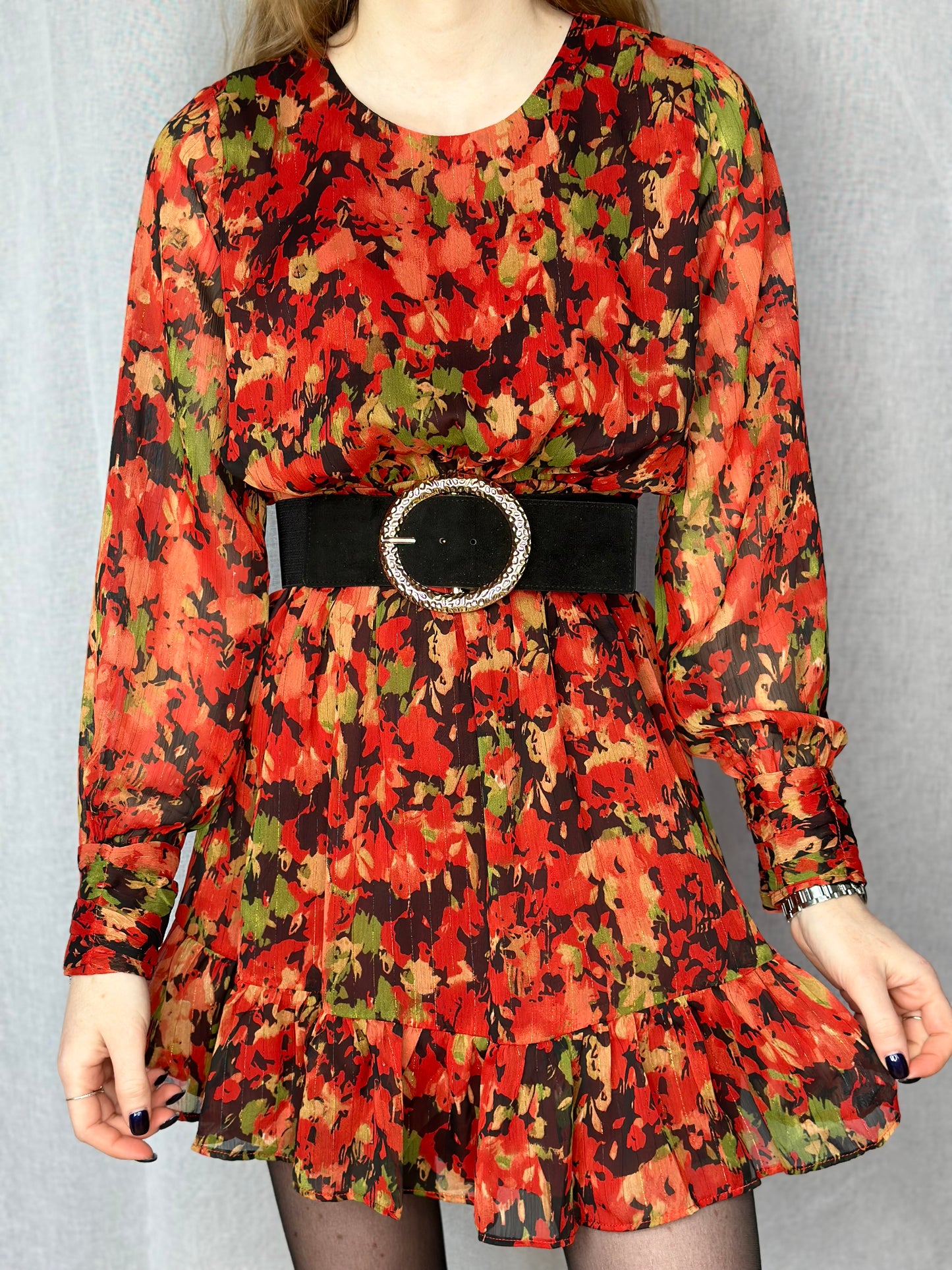 robe NOEMIE rouge
