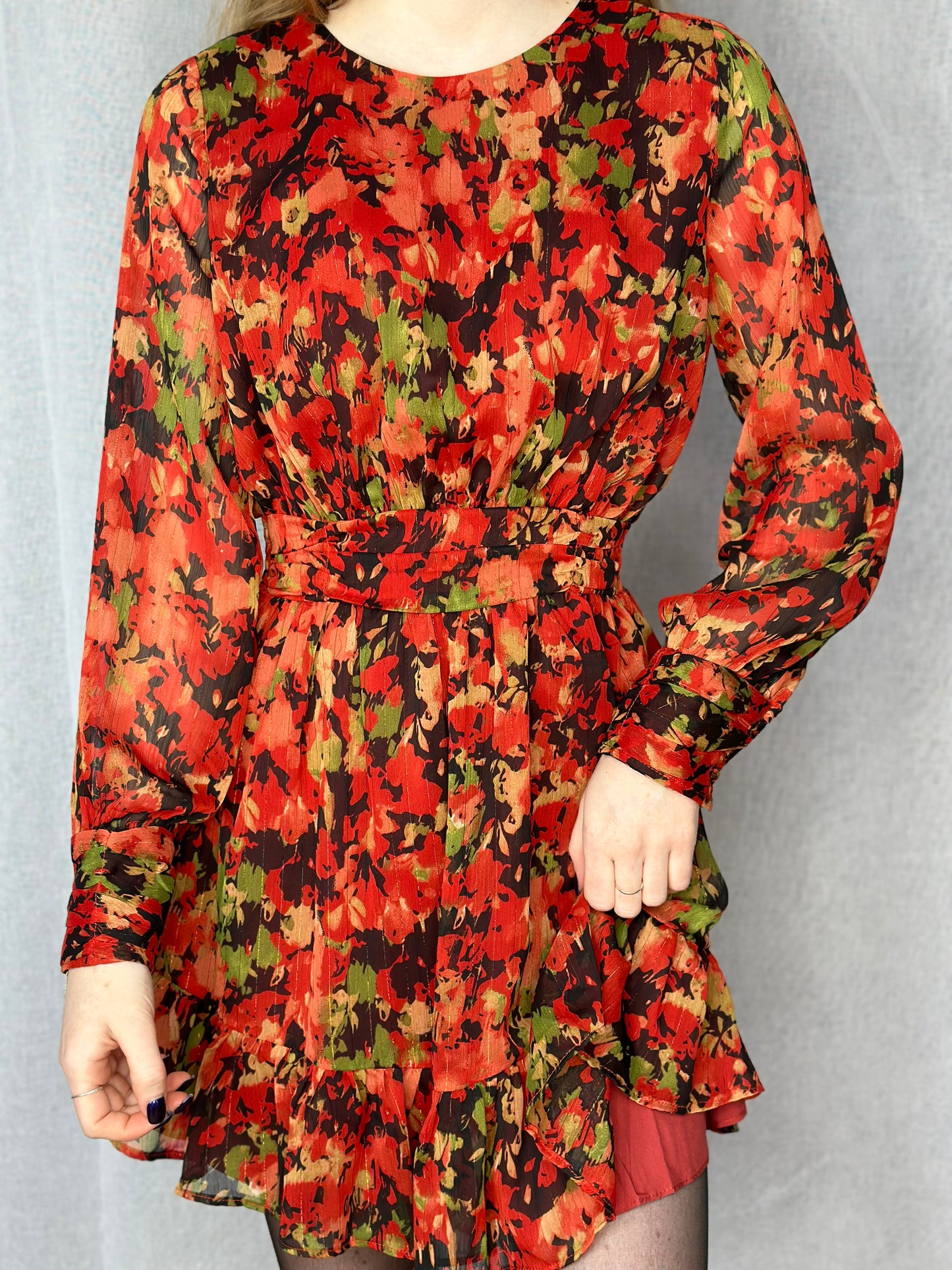 robe NOEMIE rouge