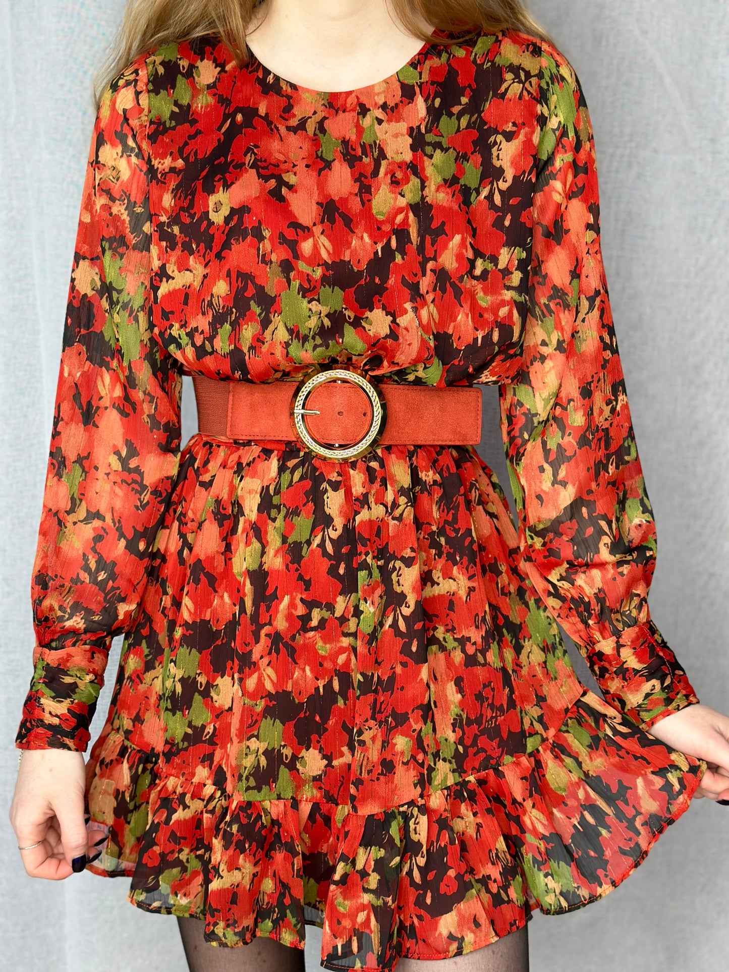 robe NOEMIE rouge