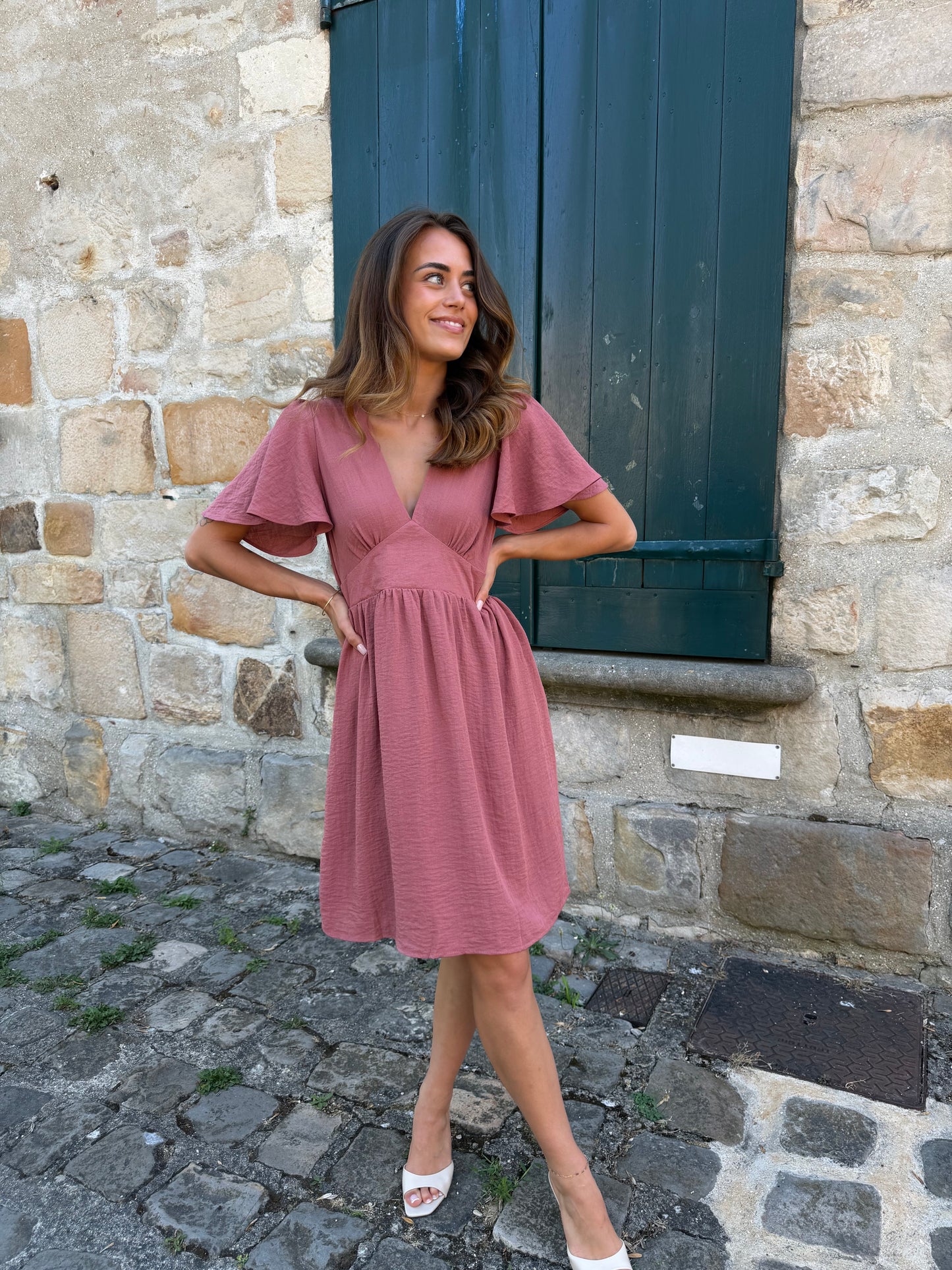 robe rose