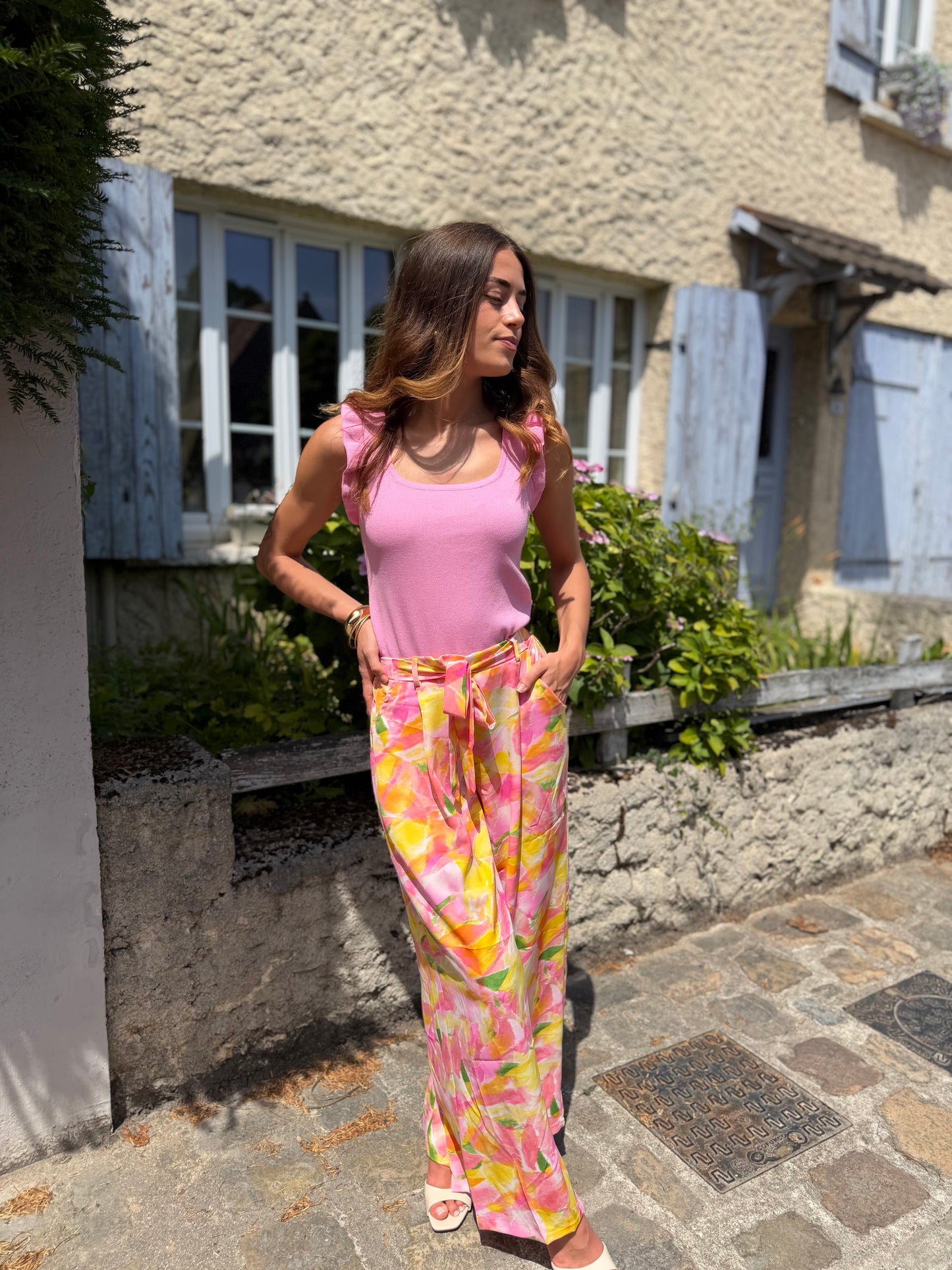 pantalon fluide