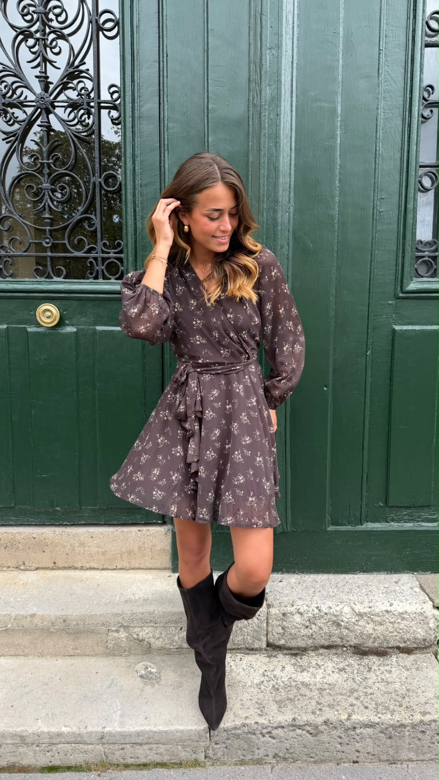 Robe marron