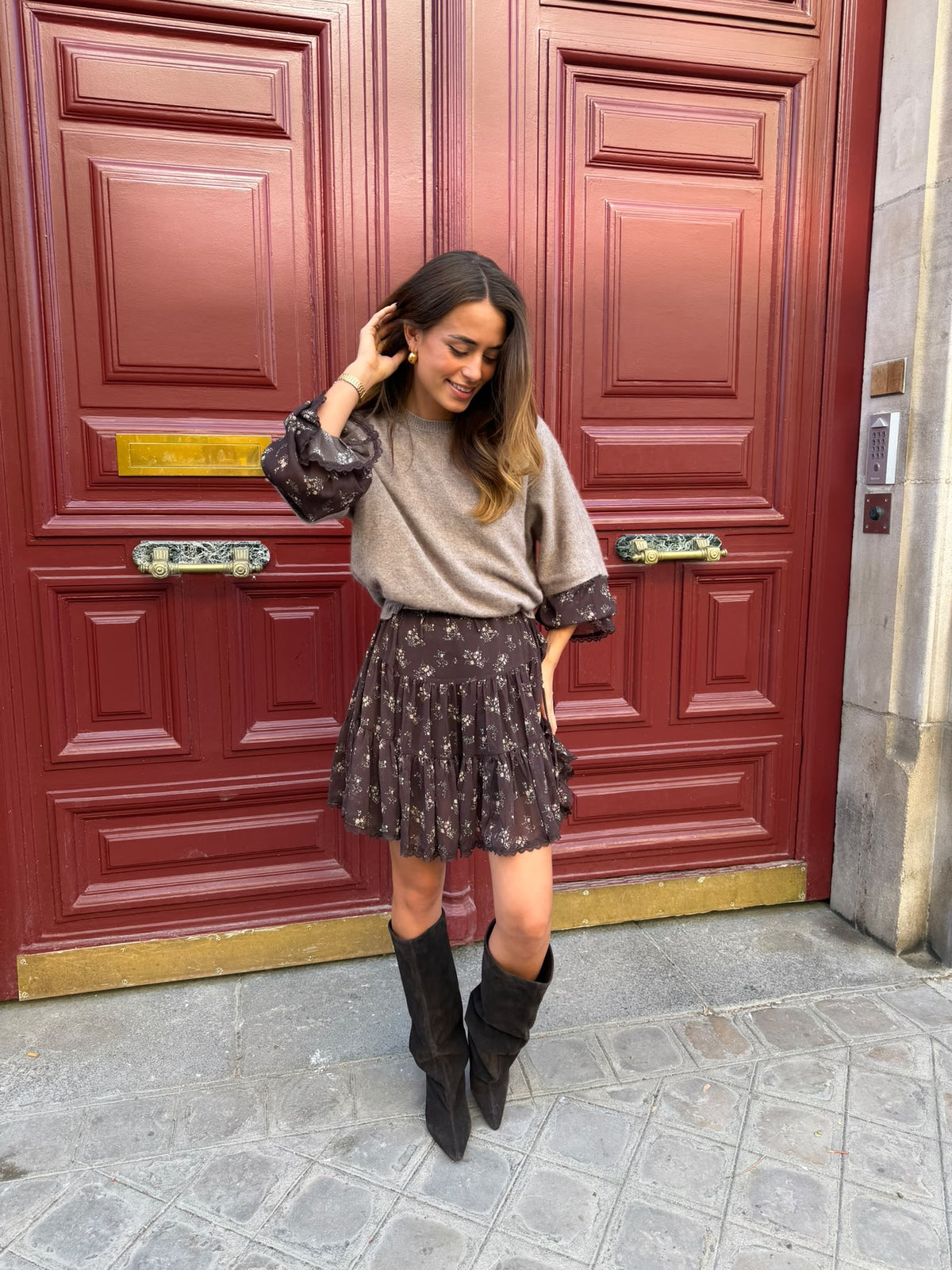 Pull mohair