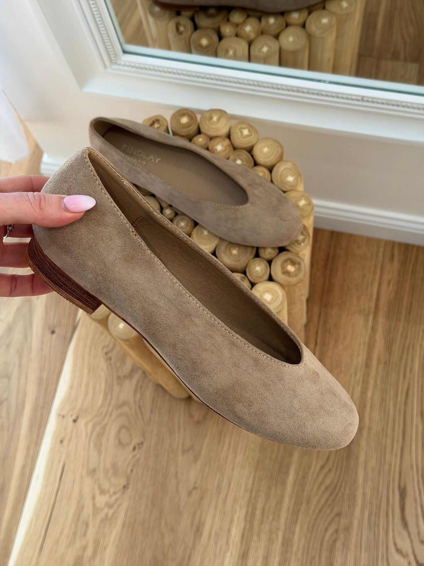 Ballerines beige