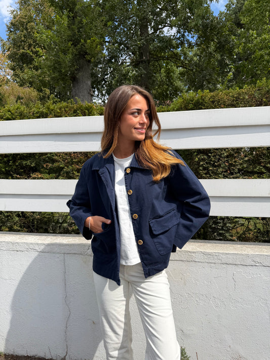 Veste bleu marine