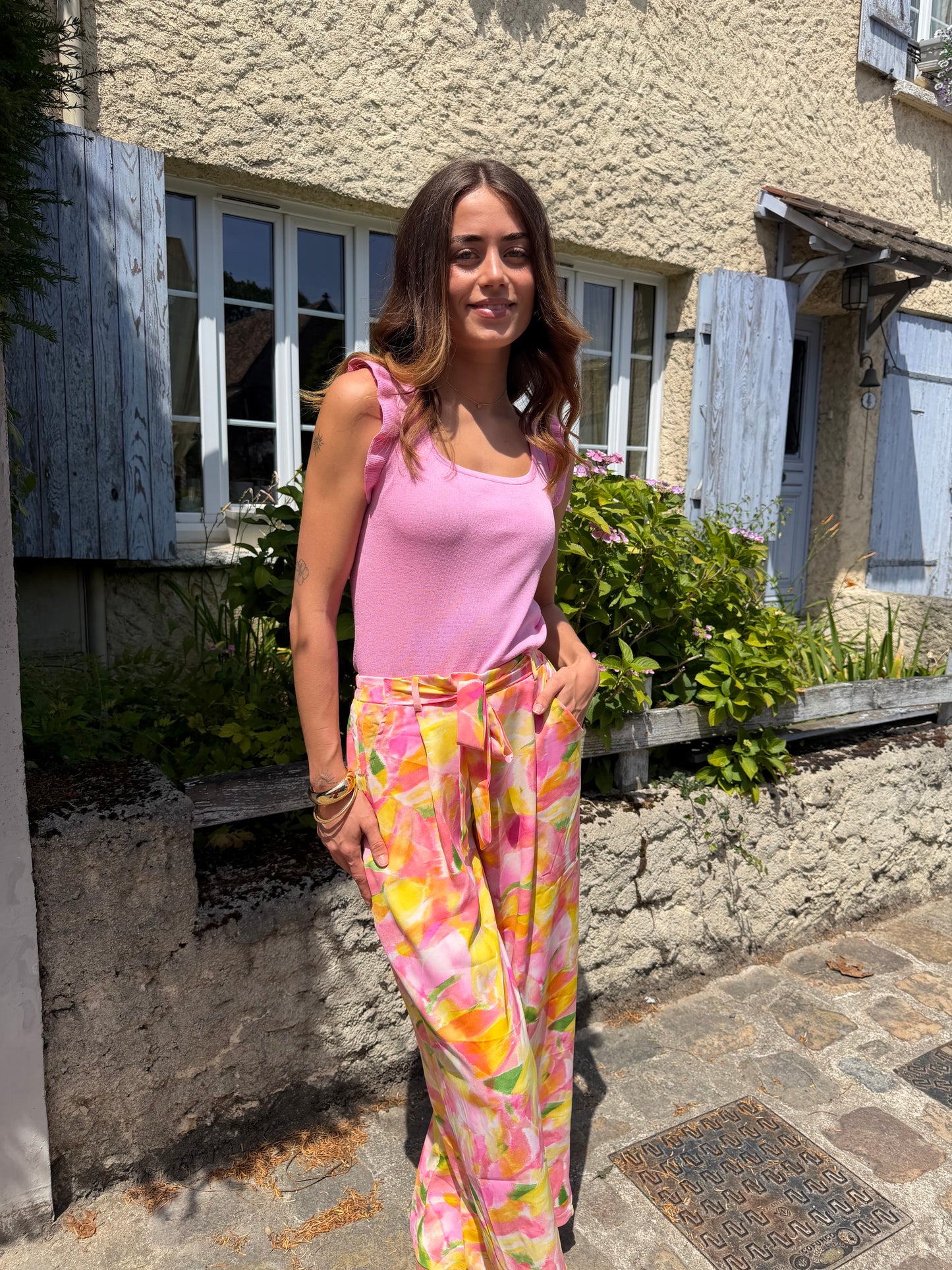 pantalon fluide