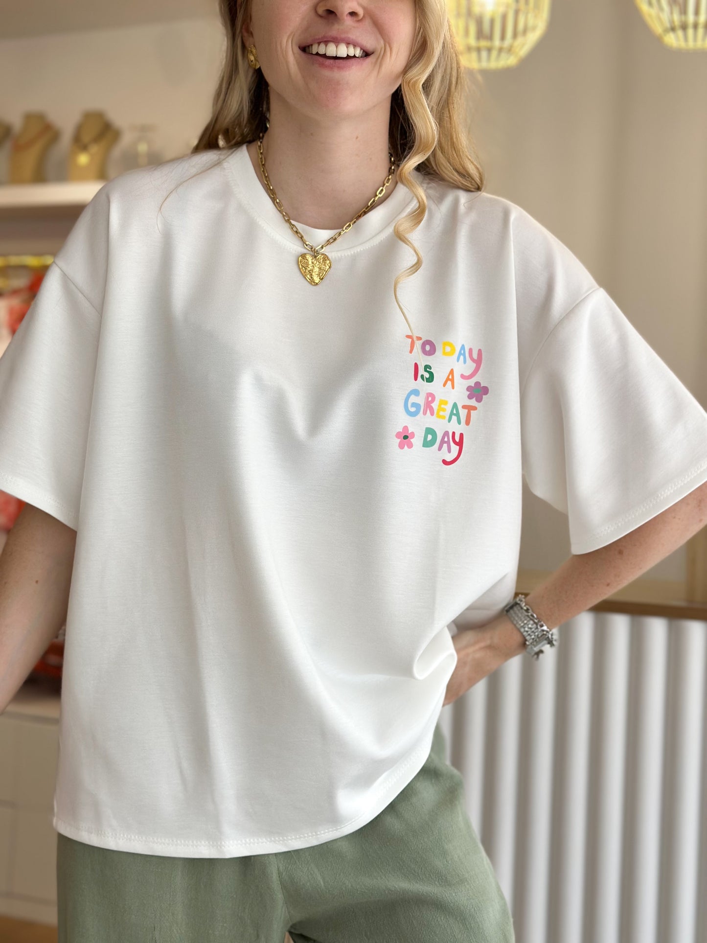t-shirt HAPPY