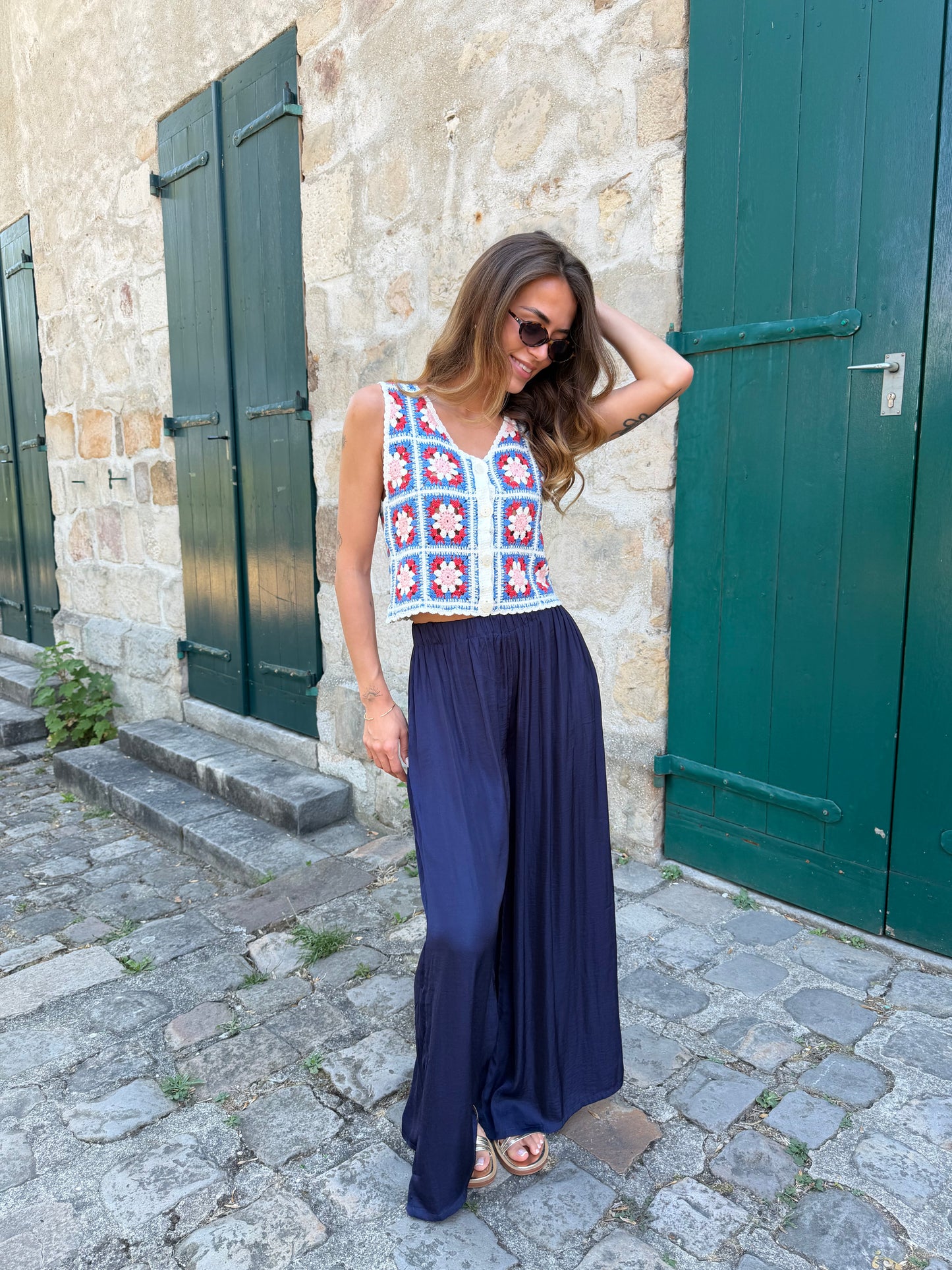pantalon fluide