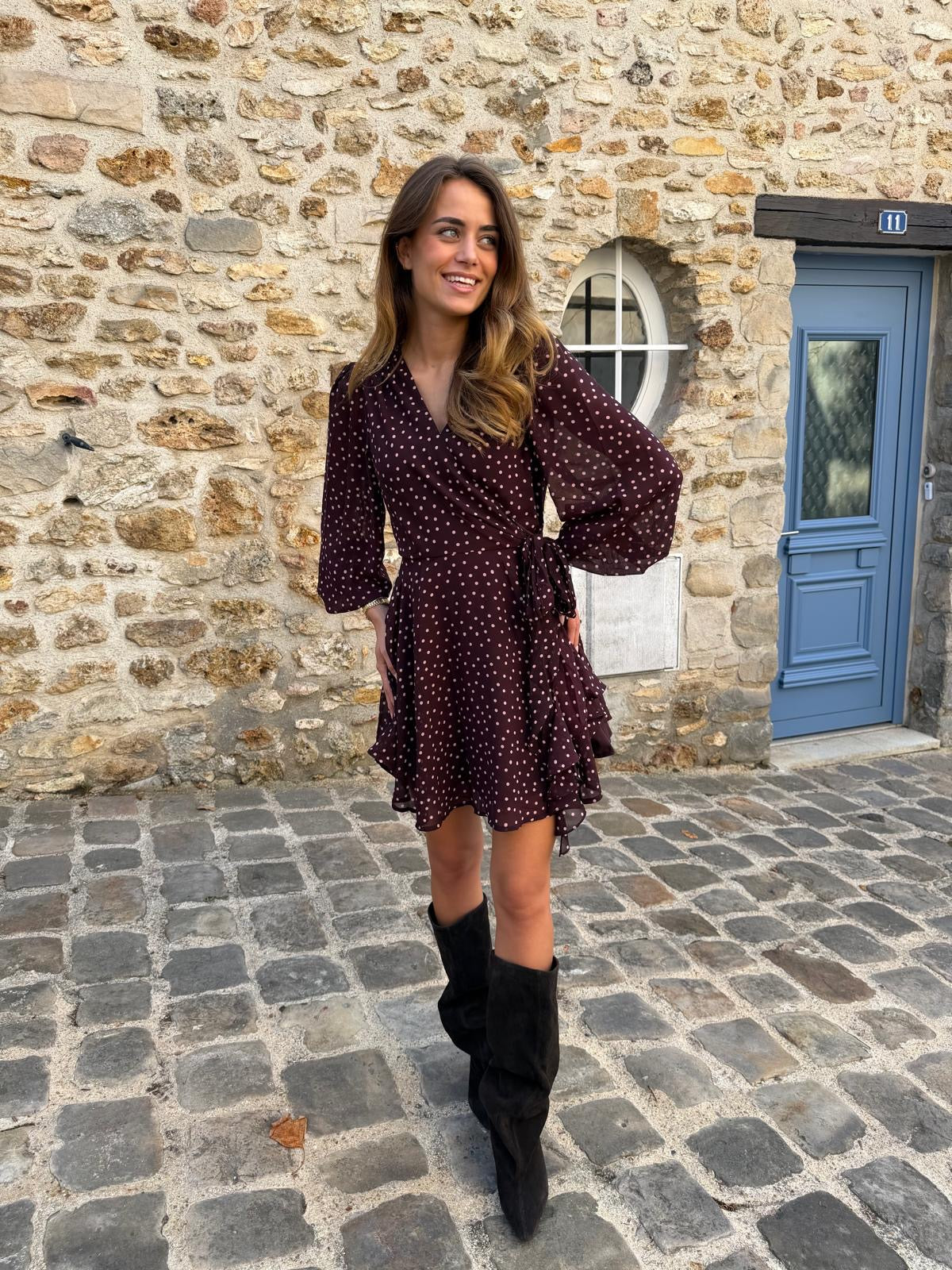 Robe a pois