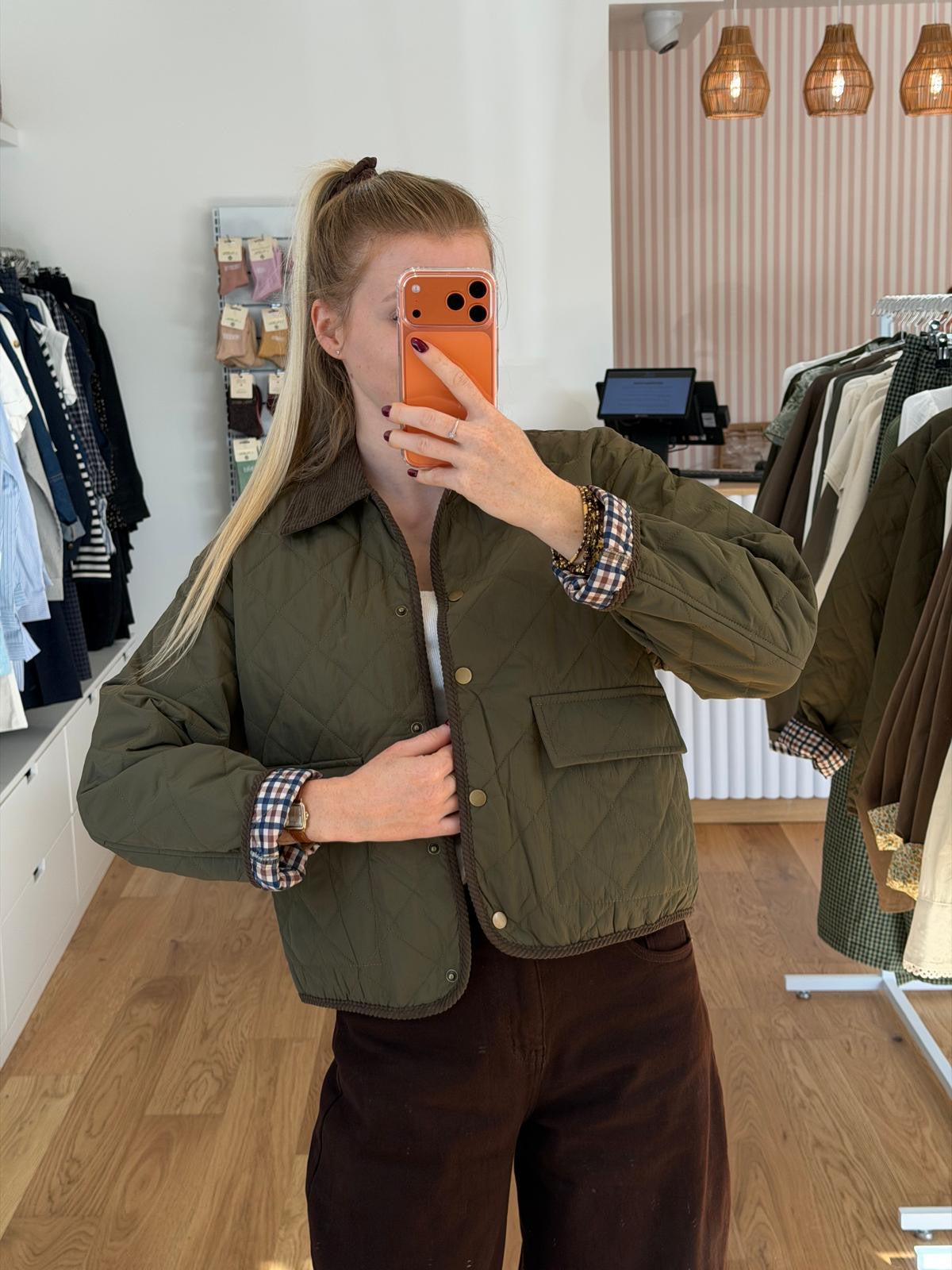 Veste kaki