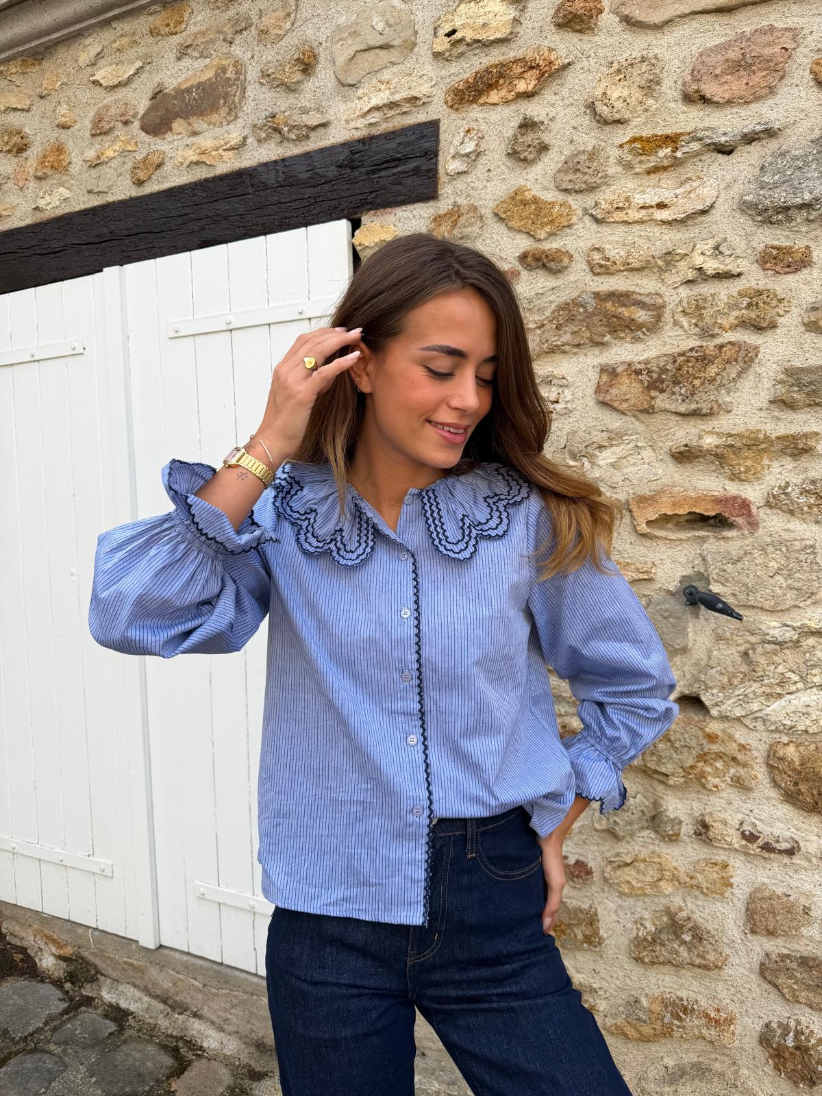 Chemise rayée