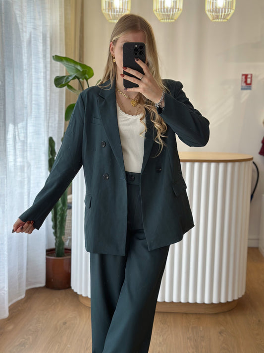 blazer vert sapin