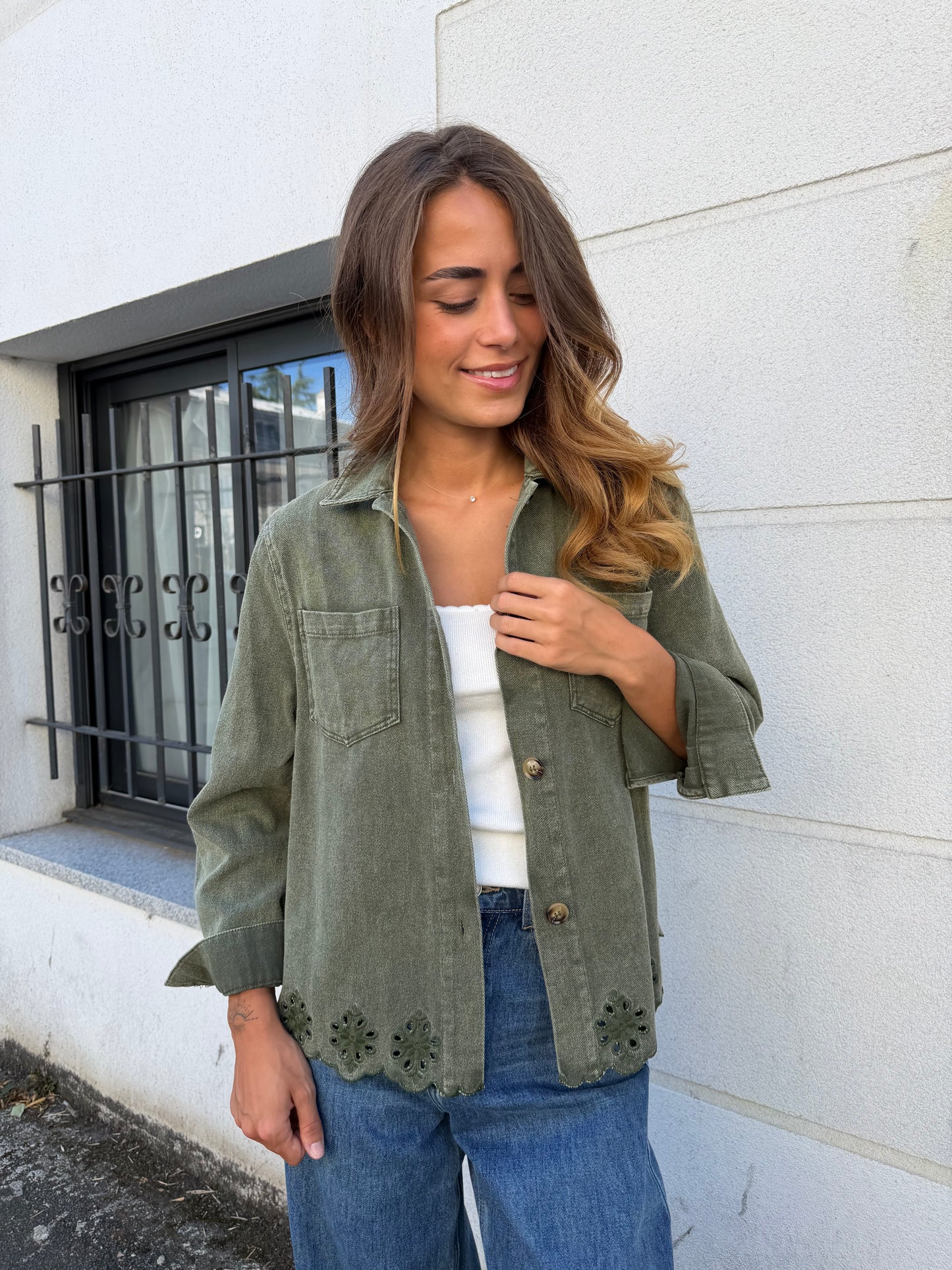veste kaki